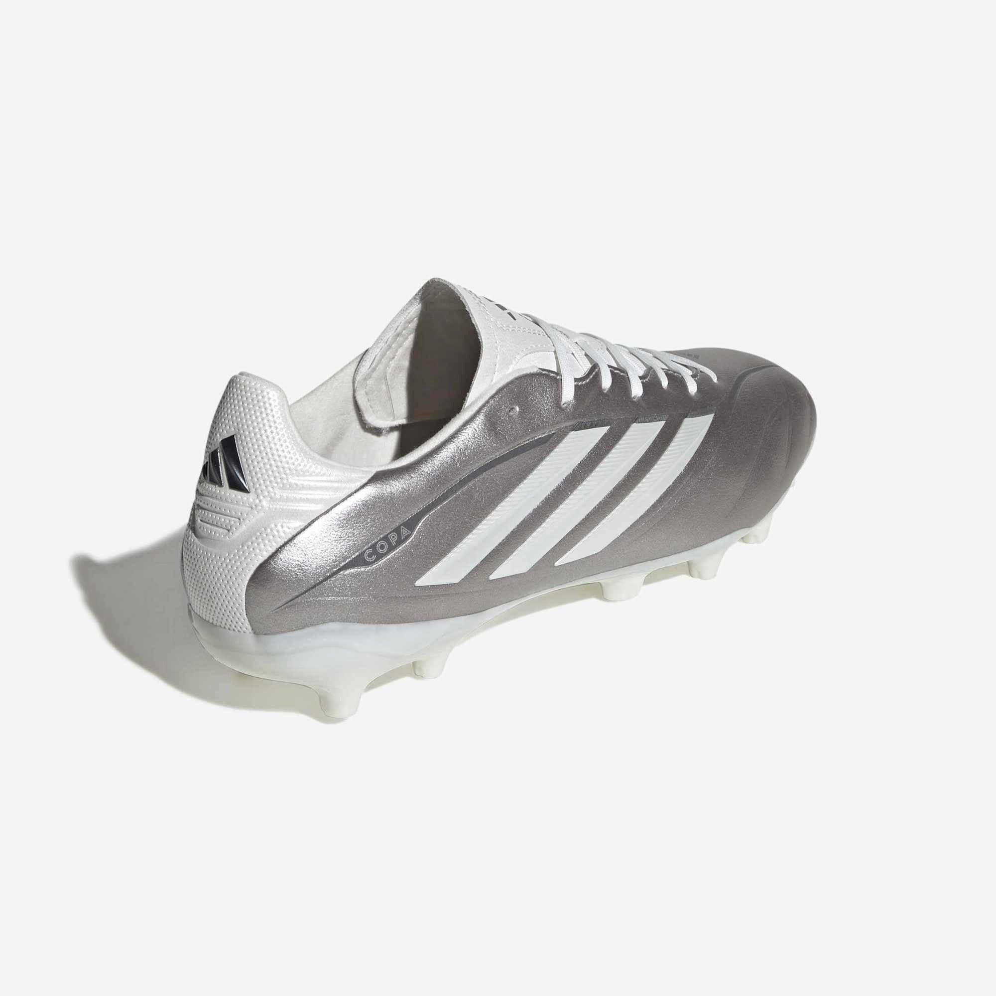 adidas Copa Pure IV Firm-Ground Low-Top Soccer Cleats - Taupe Met. / Zero Met. / Night Met.