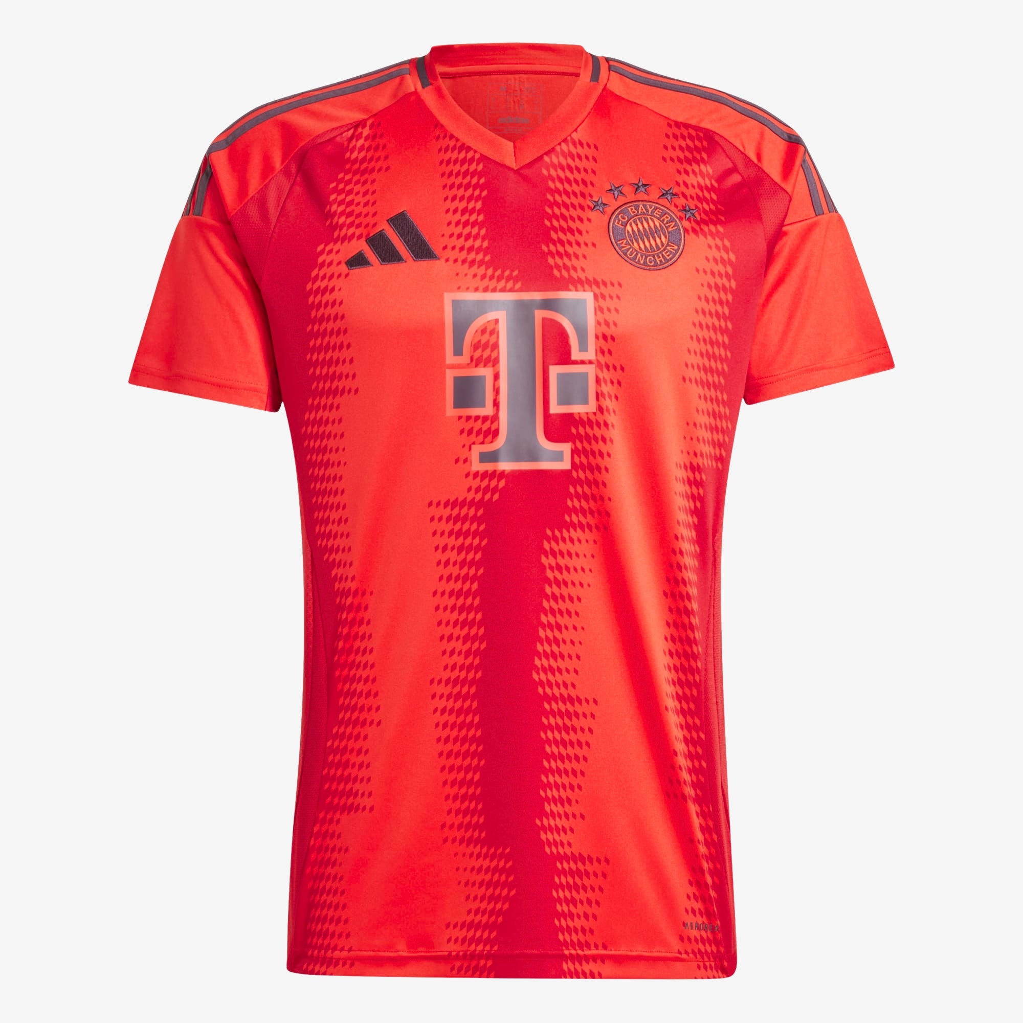 adidas FC Bayern 2024/25 Stadium Home Men's AEROREADY Soccer Replica Jersey - Red