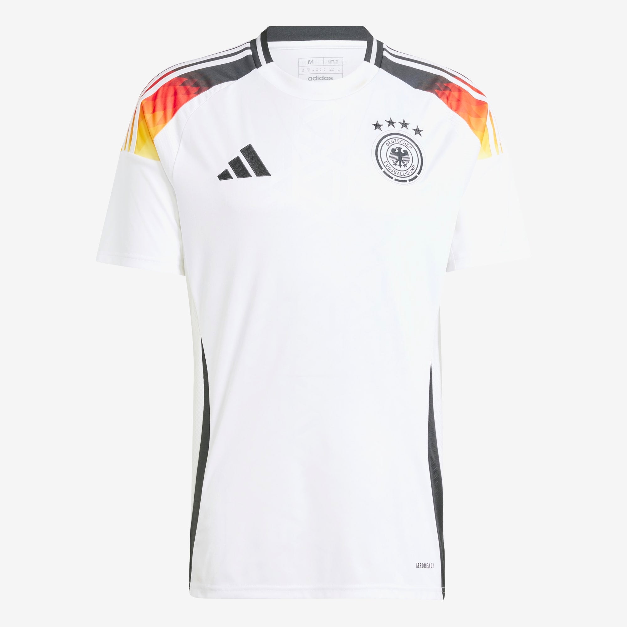 adidas Germany 2024 Stadium Home Men's AEROREADY Soccer Replica Jersey - White