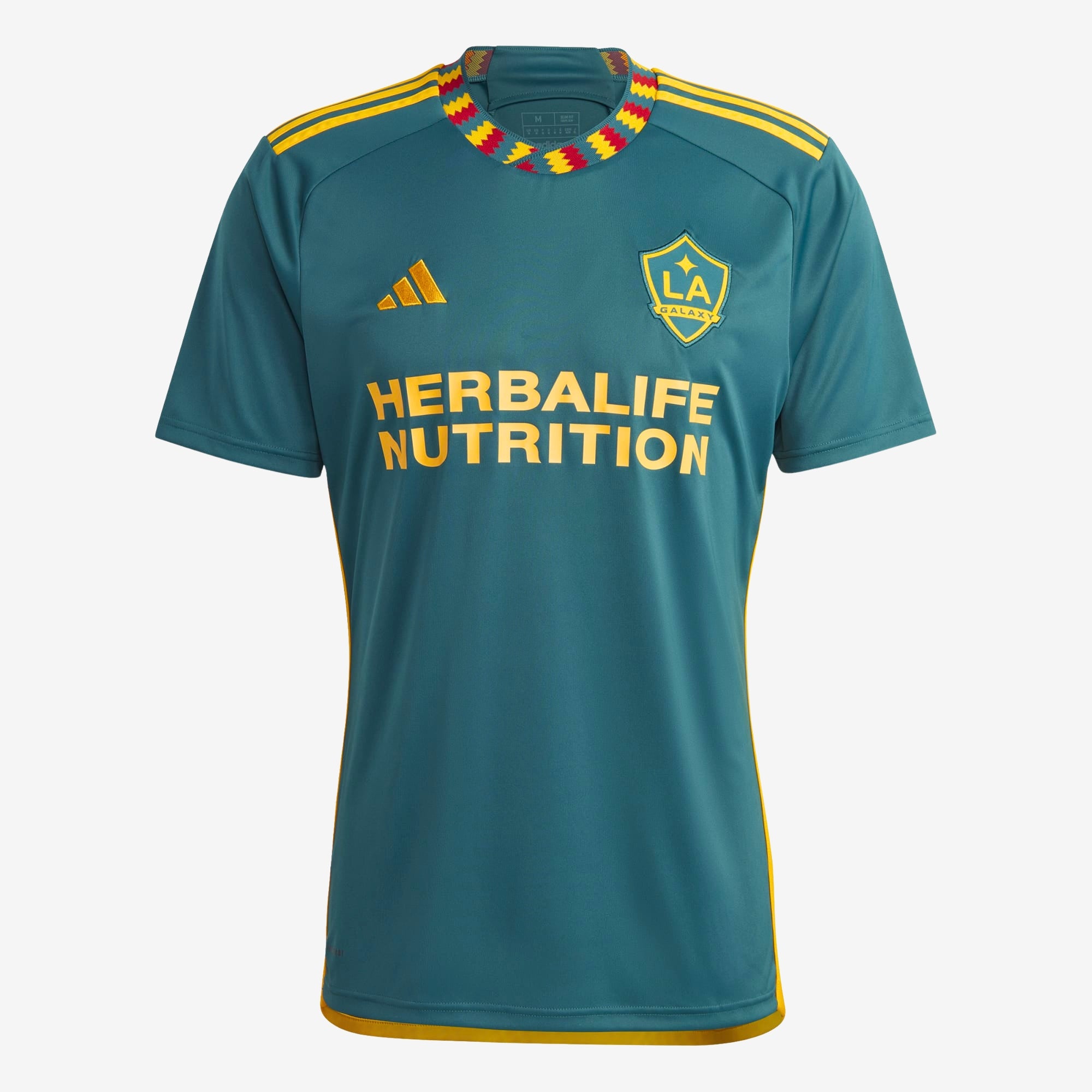 adidas LA Galaxy 2023/24 Stadium Away Men's Soccer Jersey (Green)