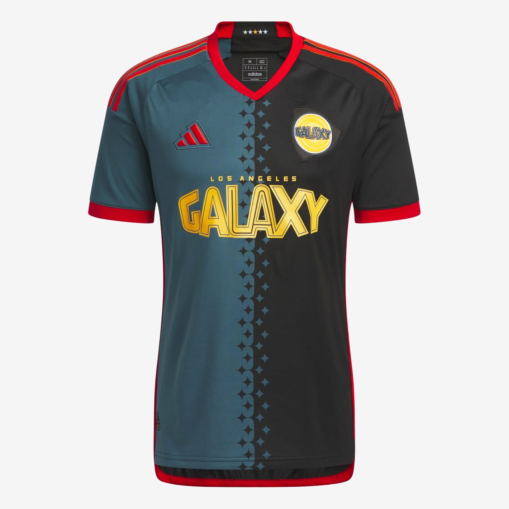 adidas LA Galaxy 2024 Match Archive Men's AEROREADY Soccer Authentic Jersey - Black / Viridian