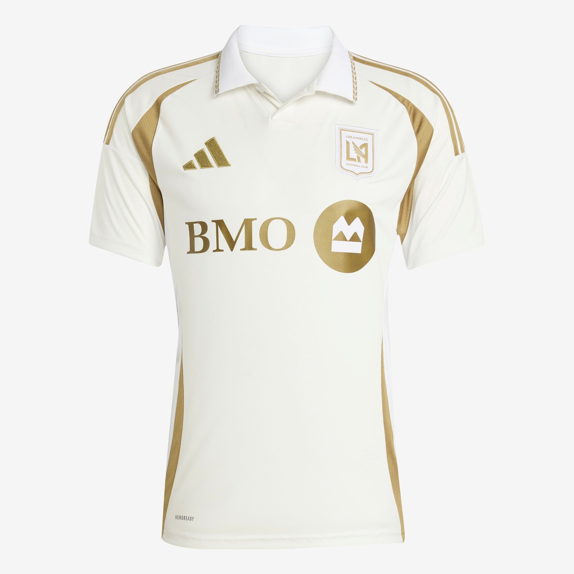 adidas LAFC 2025/26 Stadium Away Men's AEROREADY Soccer Replica Jersey - White