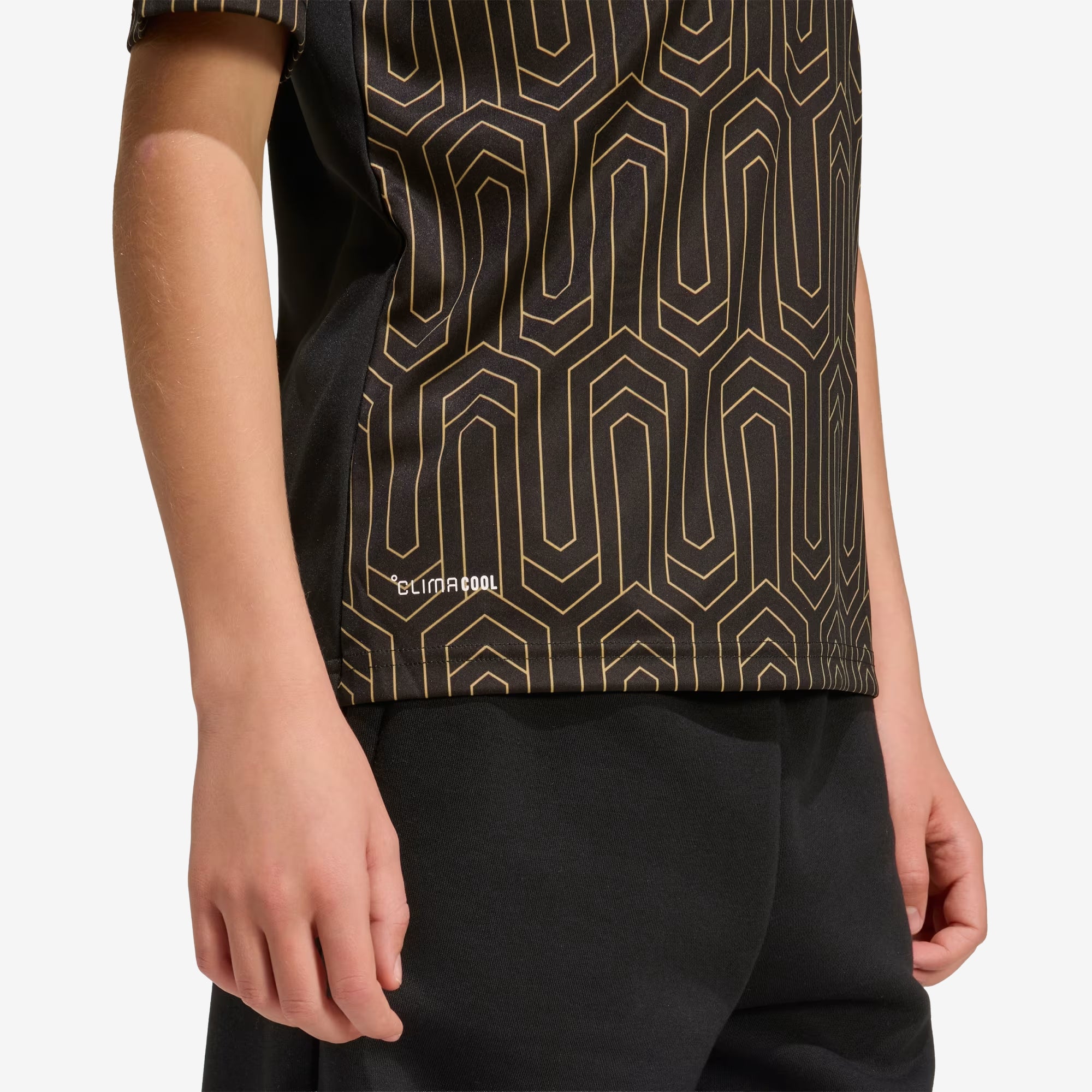 adidas LAFC 2026/27 Stadium Home Big Kids' Soccer Jersey - Black