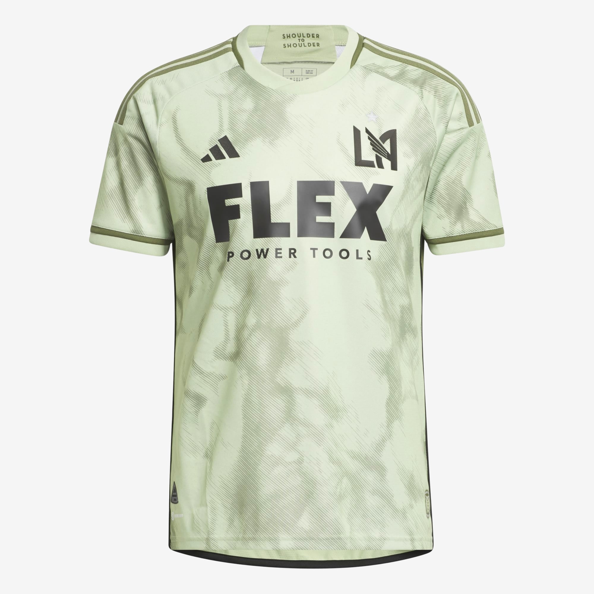 adidas Los Angeles FC 2023/24 Match Away Men's AEROREADY Soccer Authentic Jersey - Green