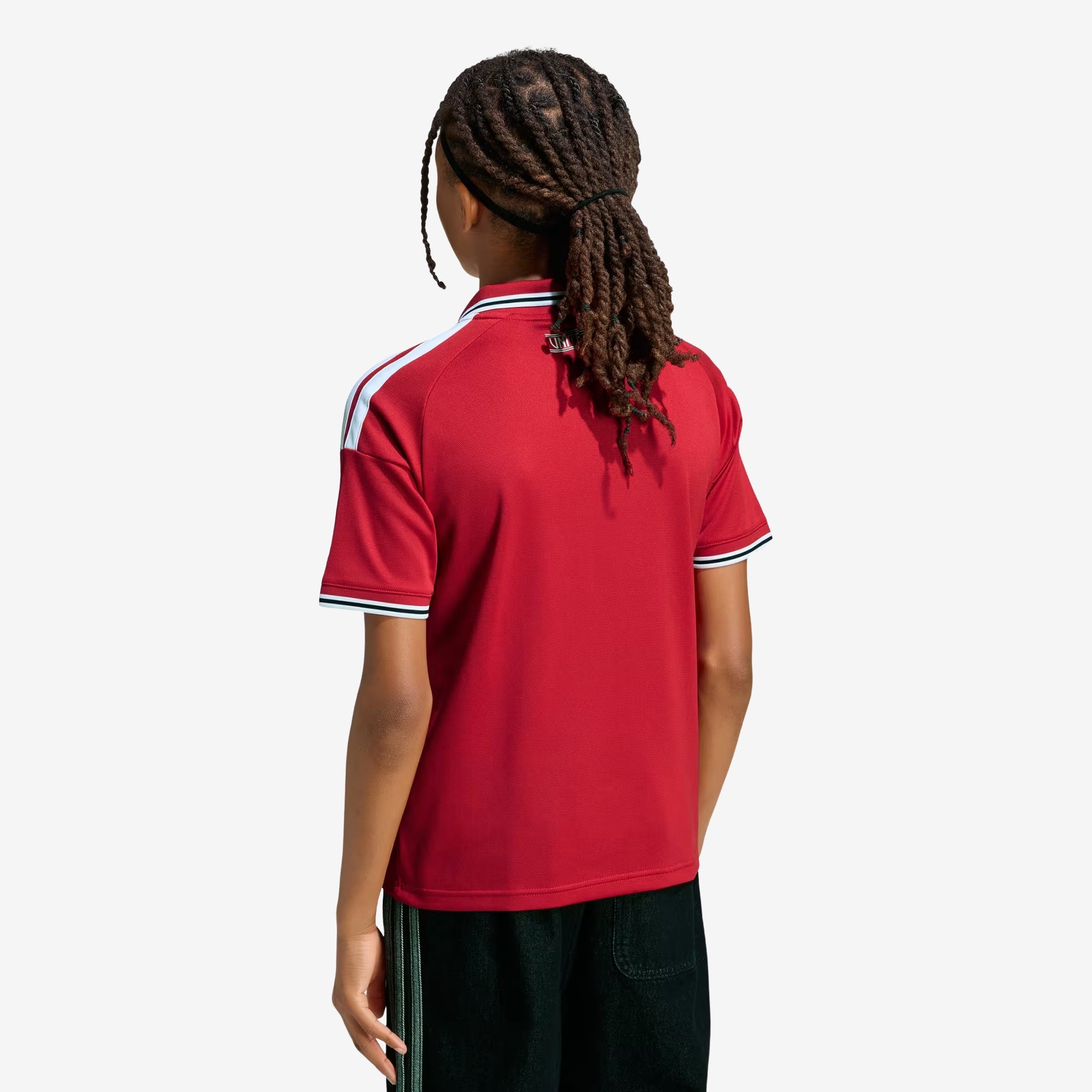 adidas Manchester United 2026/27 Stadium Home Big Kids' Soccer Jersey - Mufc Red