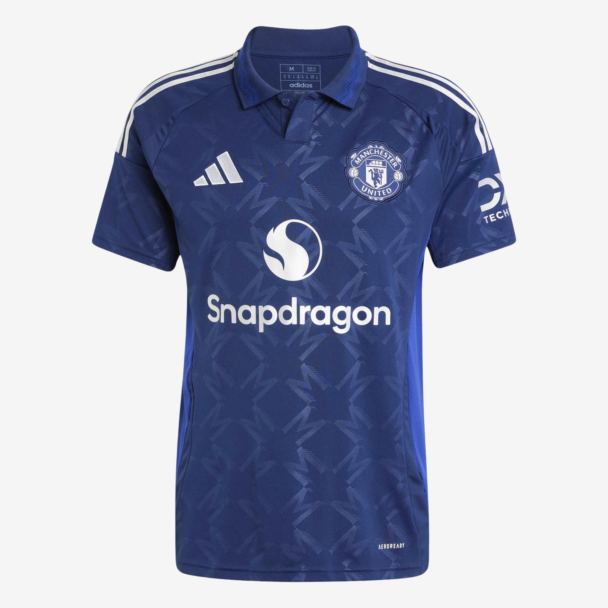 adidas Manchester United 2024/25 Stadium Away Men's AEROREADY Soccer Replica Jersey - Night Indigo