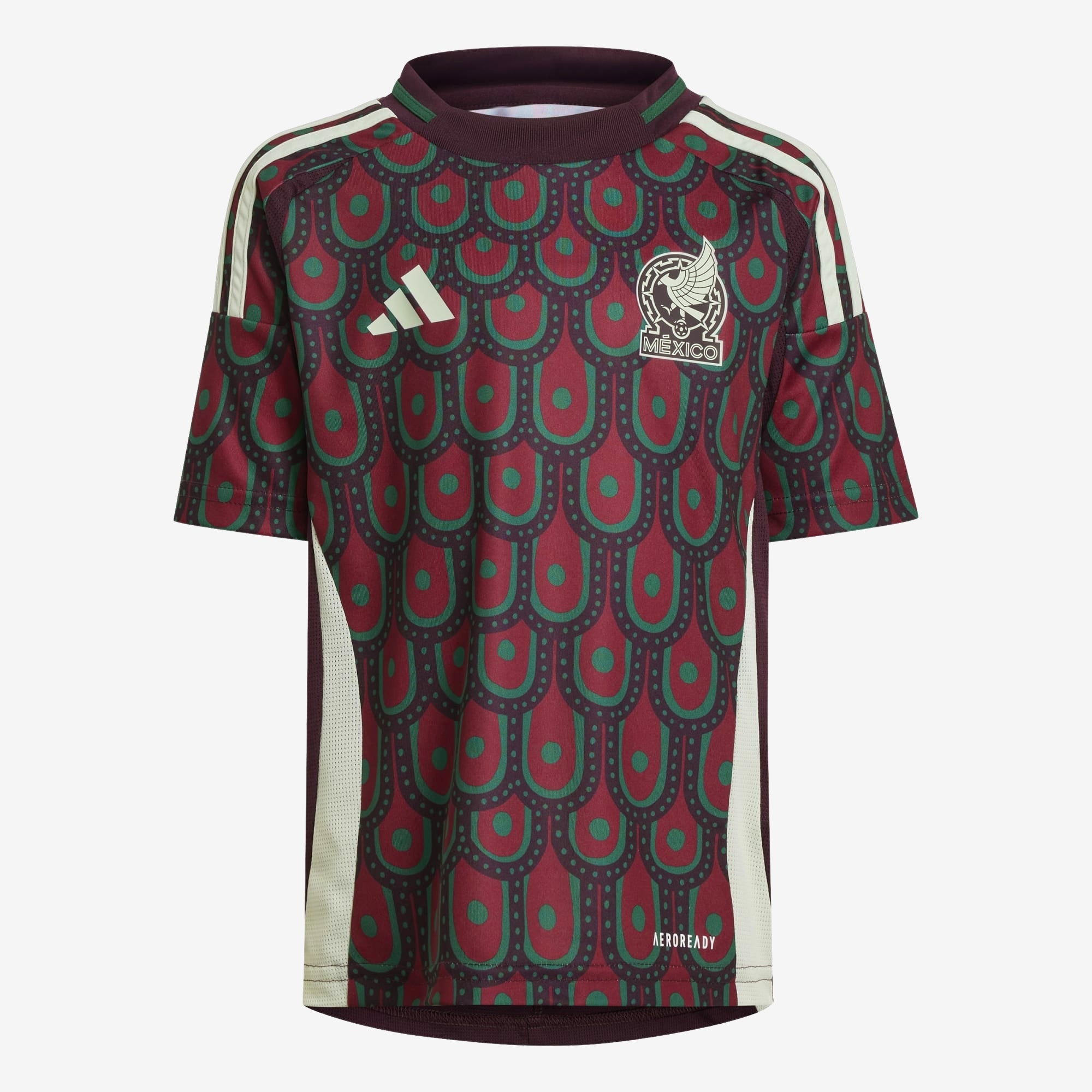 adidas Mexico 2024 Home Mini Little/Big Kids' AEROREADY Soccer Kit - Multicolor