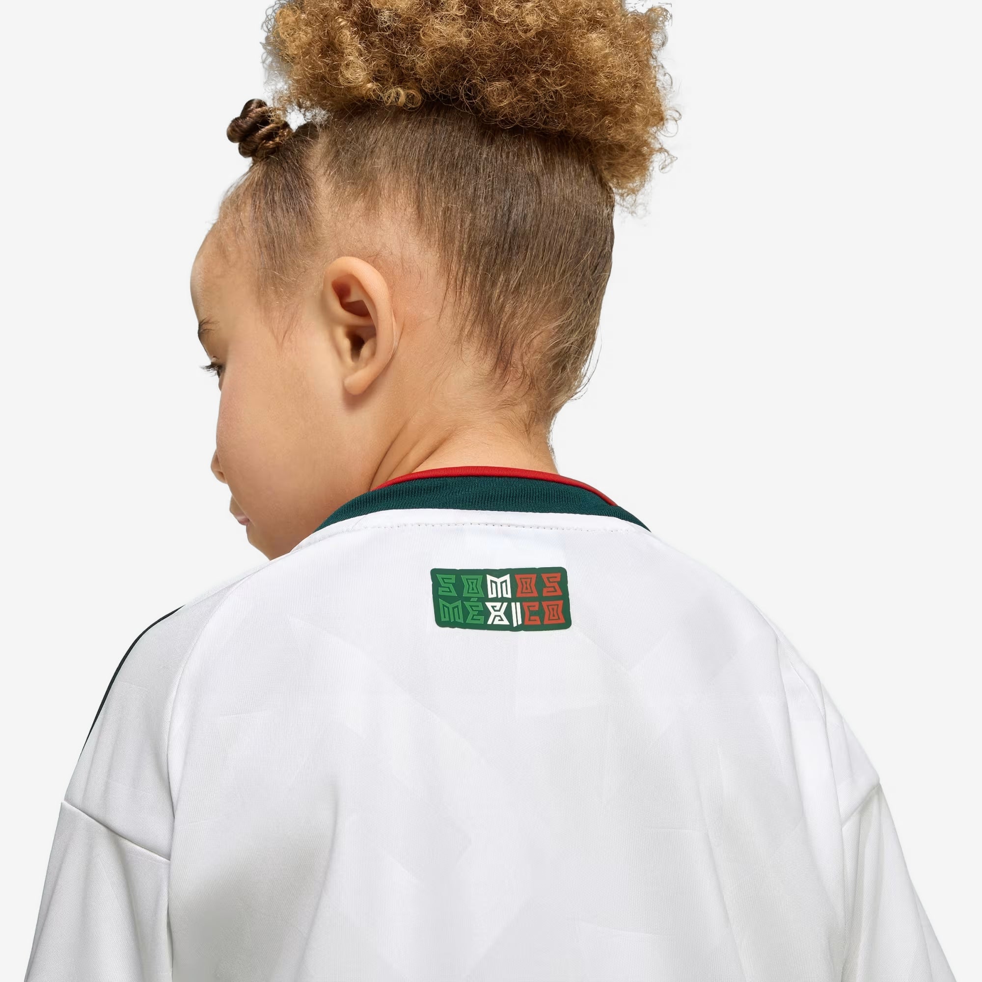 adidas Mexico 2026 Stadium Away Set Little/Big Kids' Soccer Kit - White