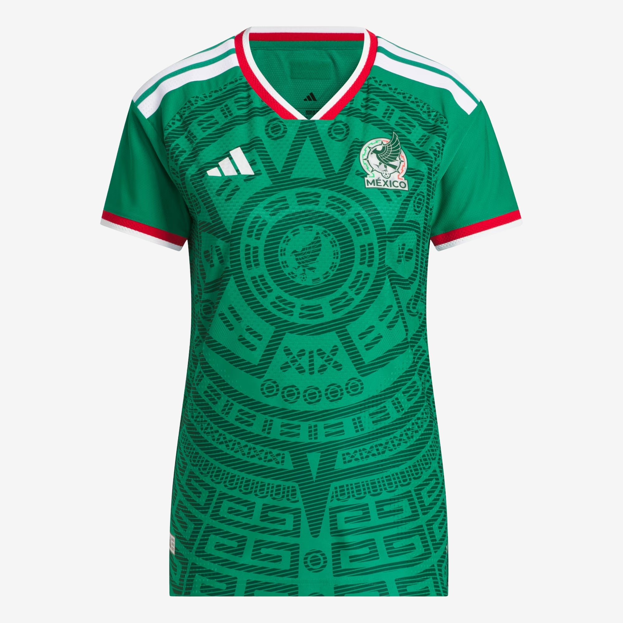 adidas Mexico 2026 Match Home Women's Soccer Authentic Jersey - Bold Green