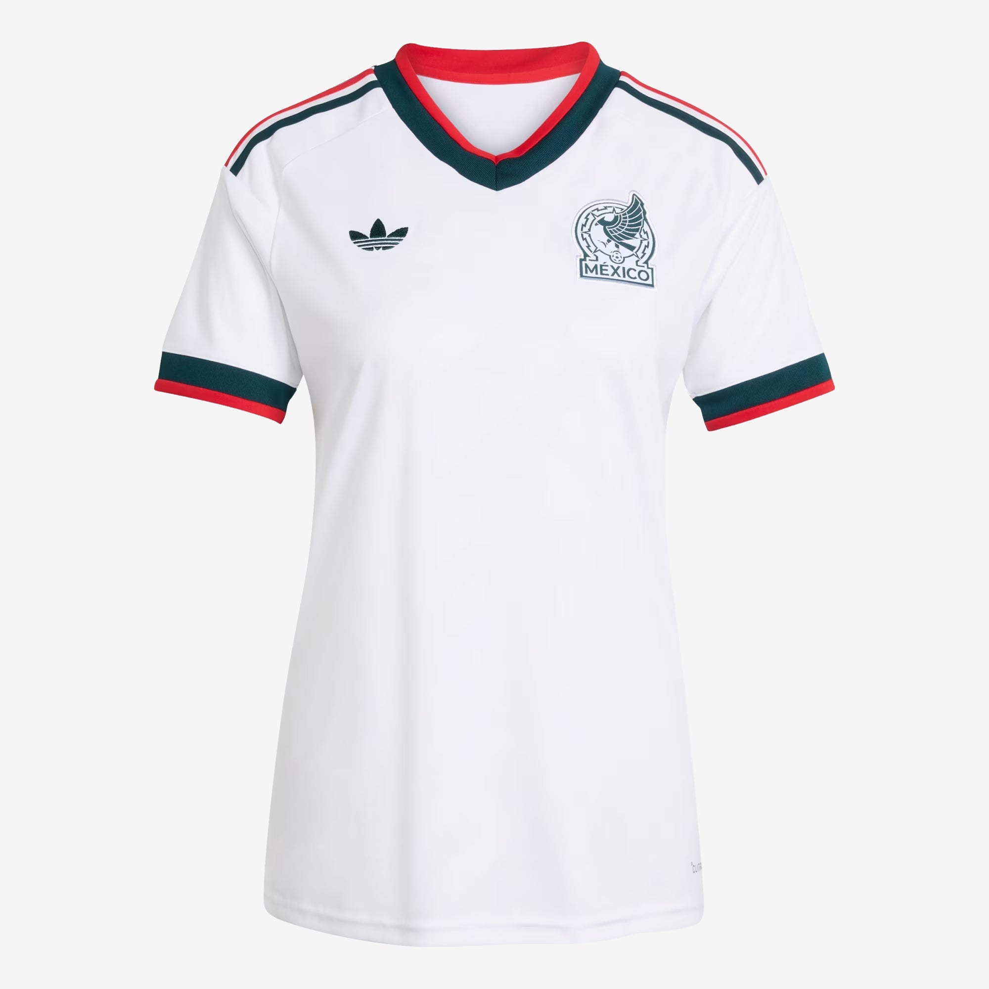 adidas Mexico 2026 Stadium Away Women's Soccer Jersey - White