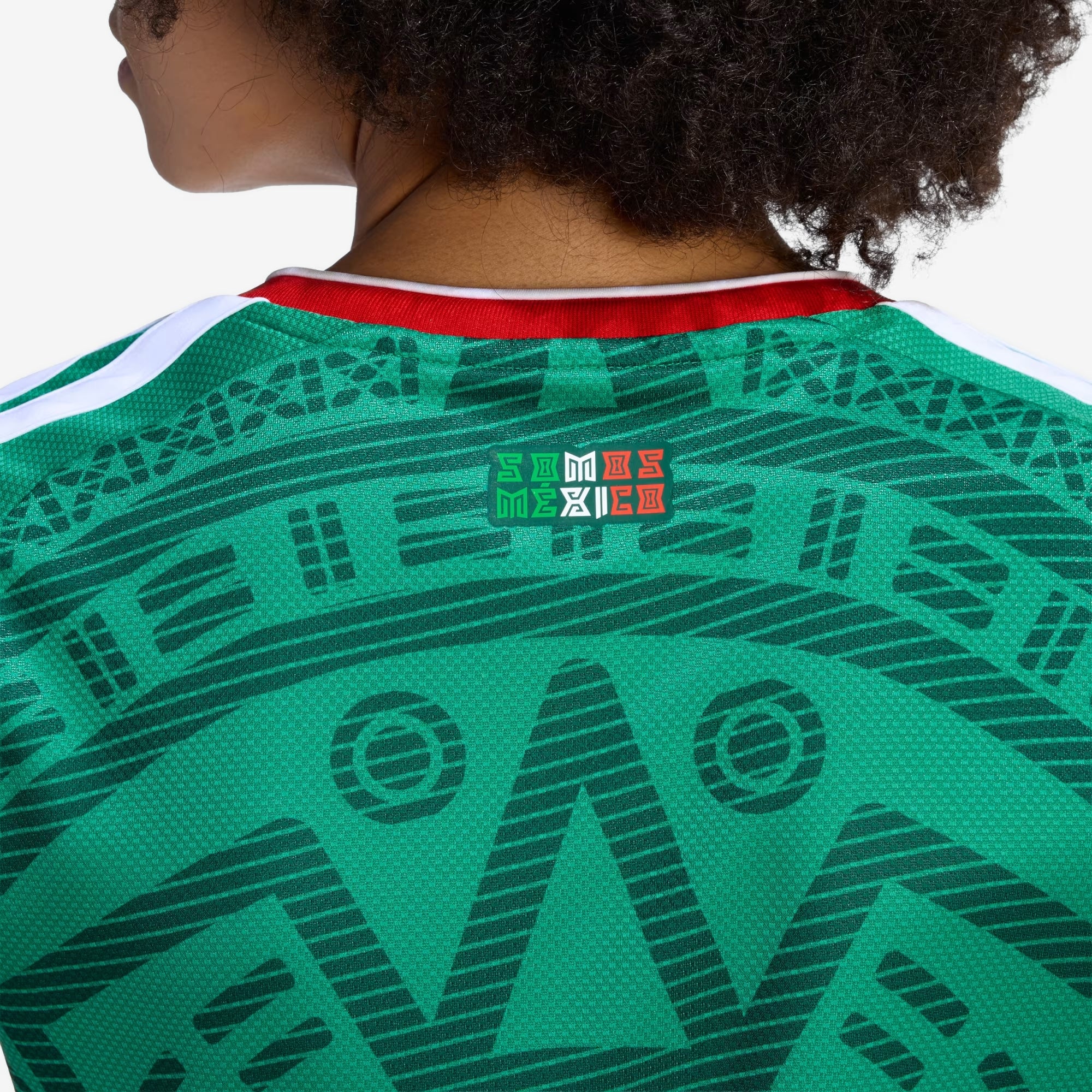 adidas Mexico 2026 Stadium Home Women's Soccer Replica Jersey - Bold Green