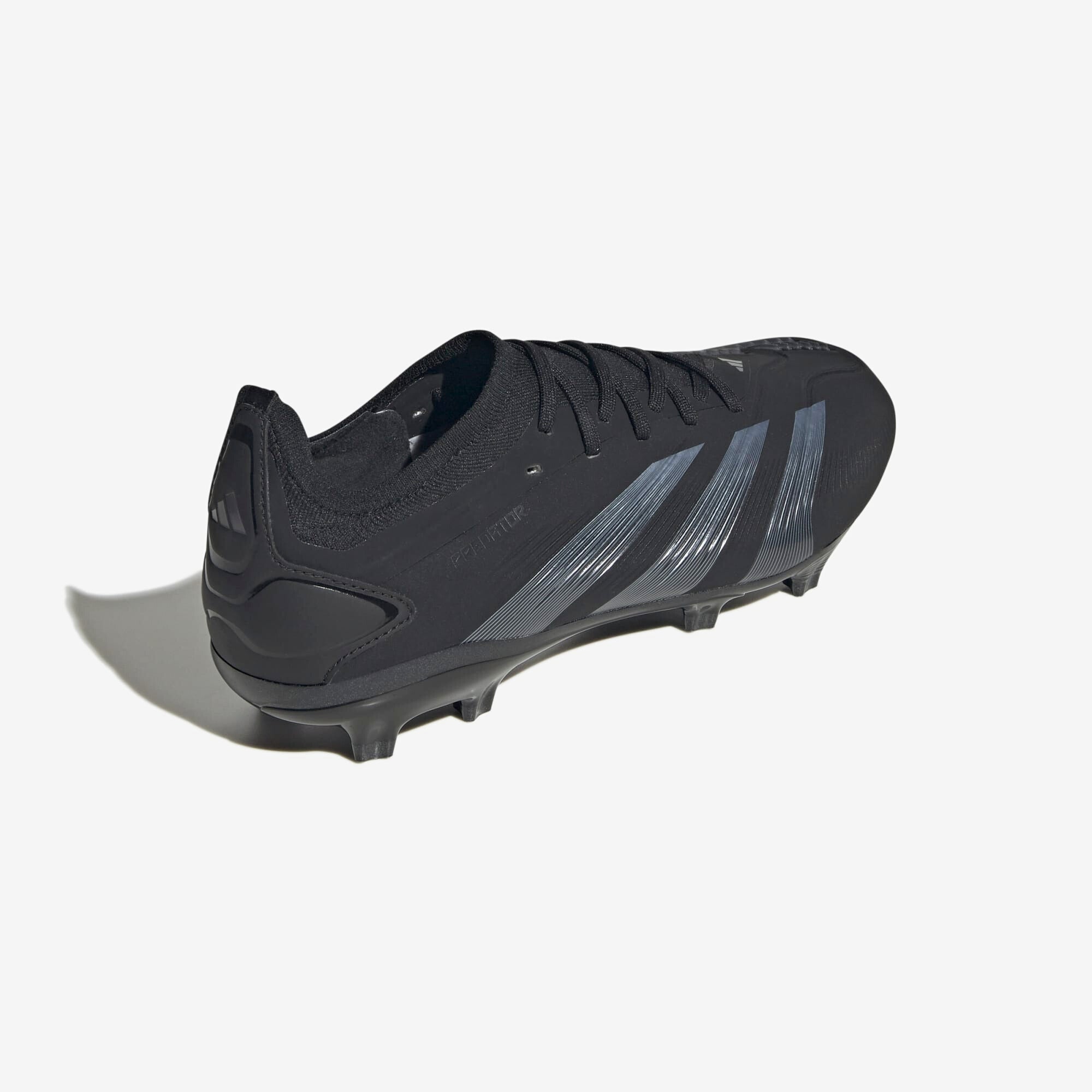 adidas Predator 24 Pro FG Low-Top Soccer Cleats - Core Black / Carbon / Core Black