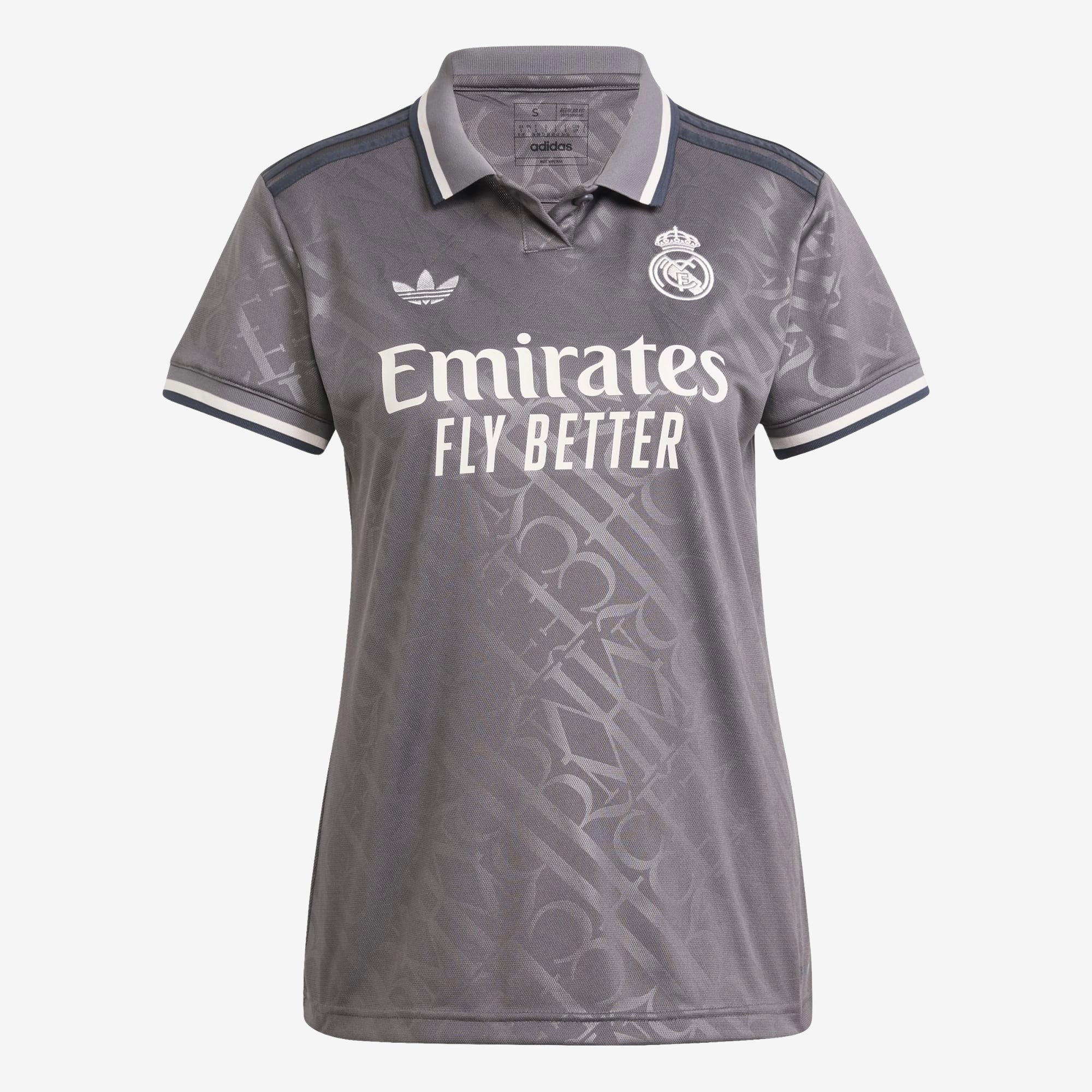 adidas Real Madrid 24/25 Third Women's AEROREADY Soccer Replica Jersey - Charcoal