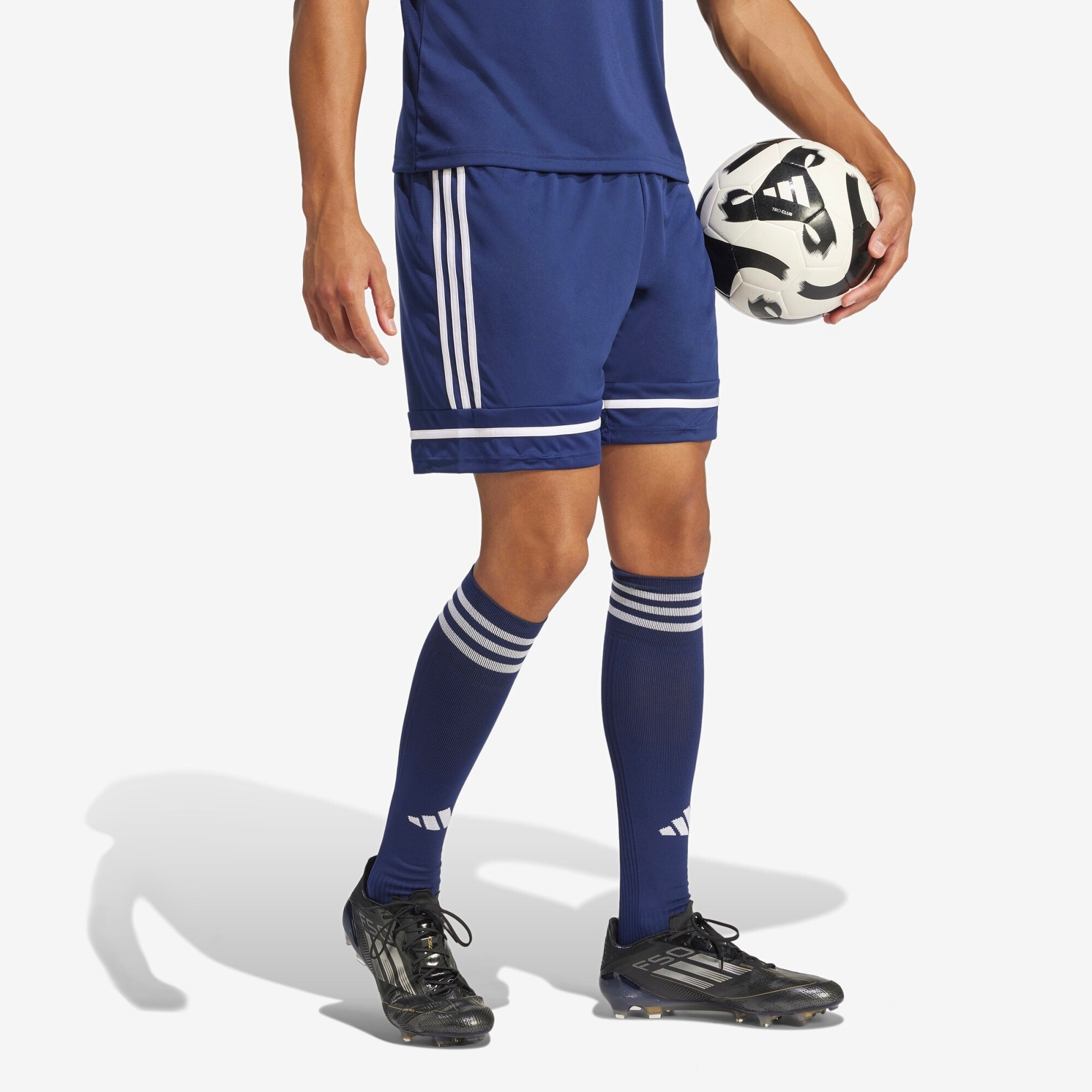 adidas Squadra 25 Men's Soccer Shorts - Team Navy Blue 2 / Team Navy Blue 2 / White