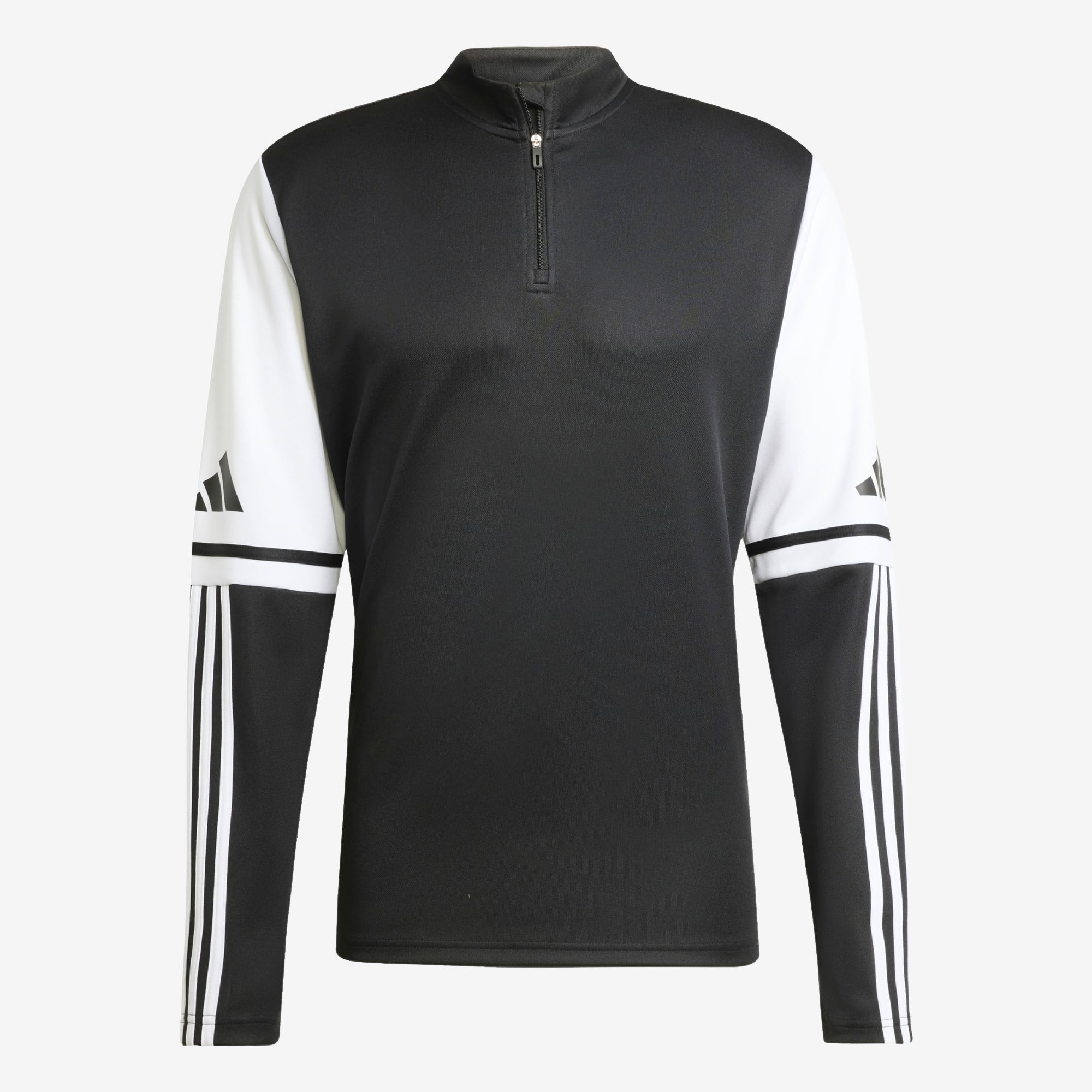 adidas Squadra 25 Training Men's 1/4 Zip Soccer Track Top - Black / White