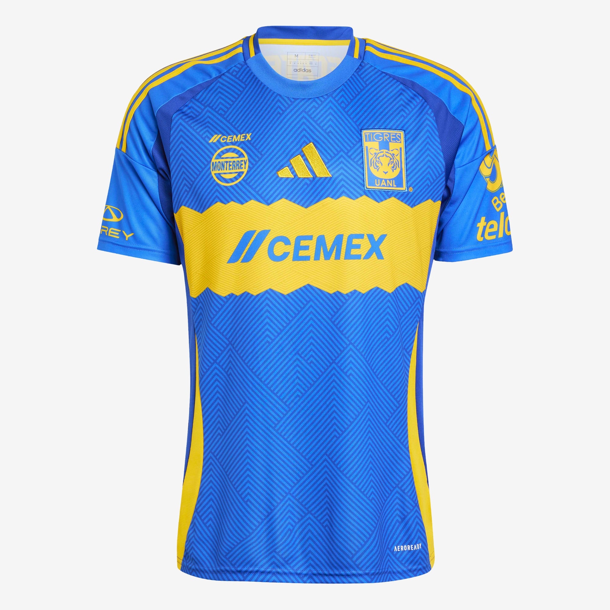 adidas Tigres UANL 2024/25 Stadium Away Men's AEROREADY Soccer Replica Jersey - Blue