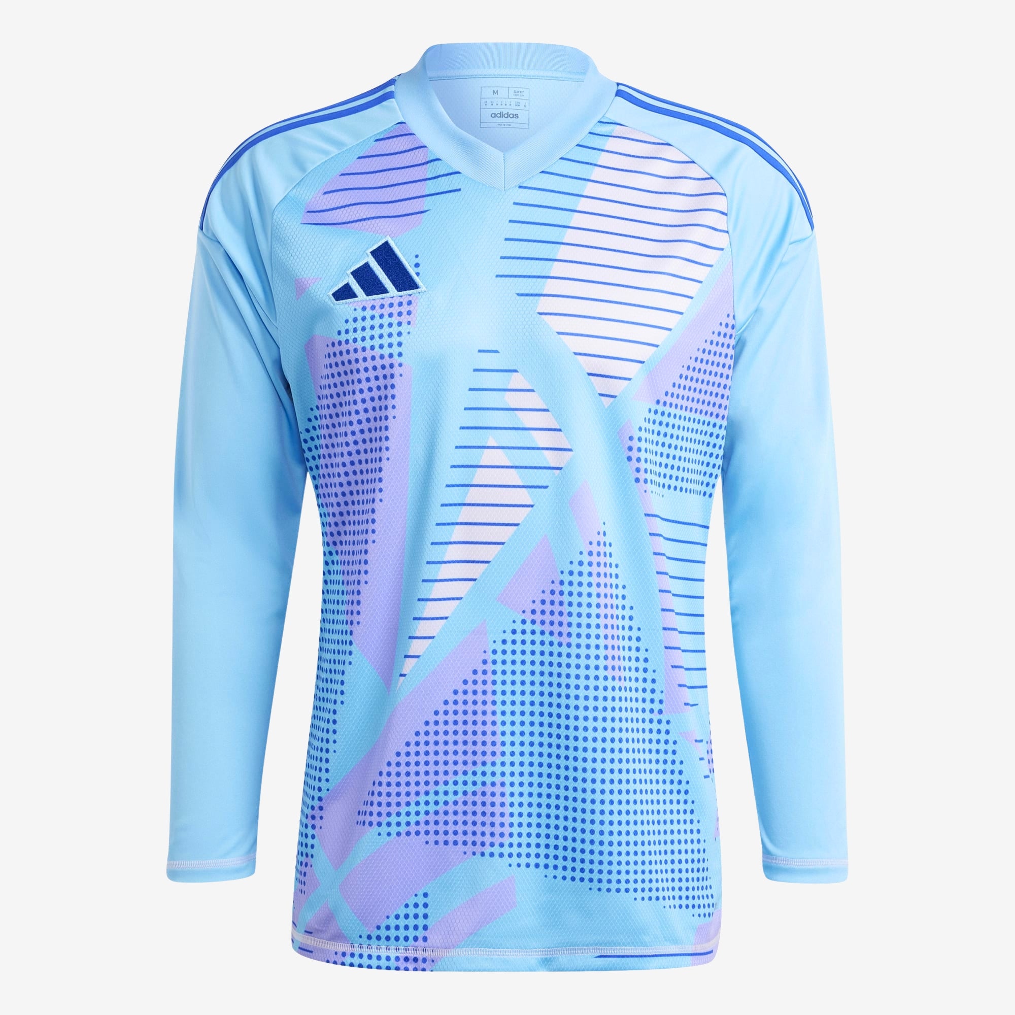 adidas Tiro 24 Competition Goalkeeper Men's Soccer Long-Sleeve Jersey - Semi Blue Burst