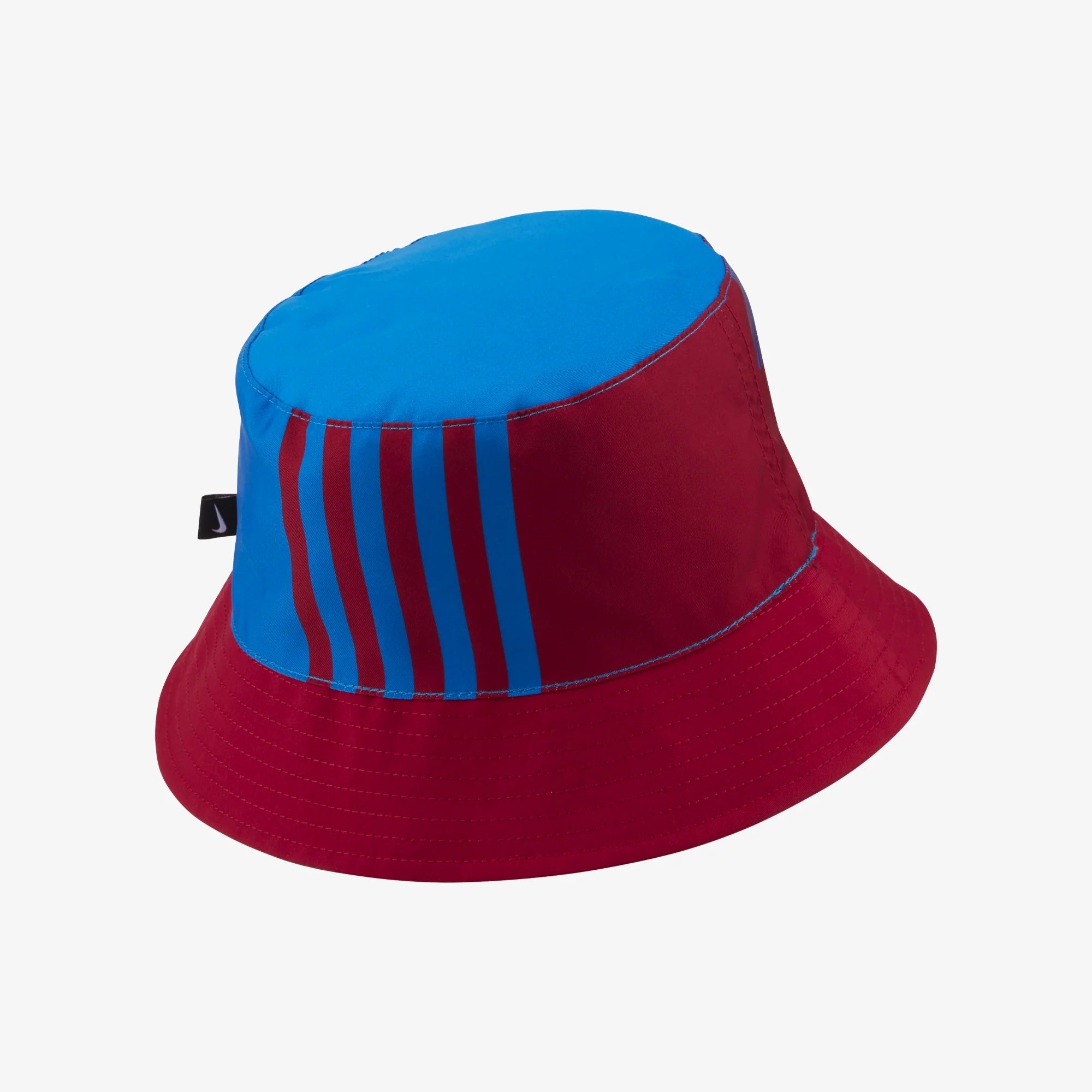Nike Barcelona Reversible Bucket Hat - Obsidian/Blue/Noble Red