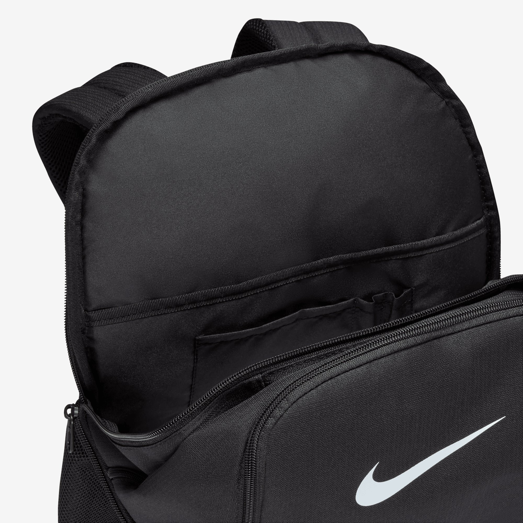 Nike Brasilia 9.5 Training Backpack (Medium, 24L) - Black/Black/White