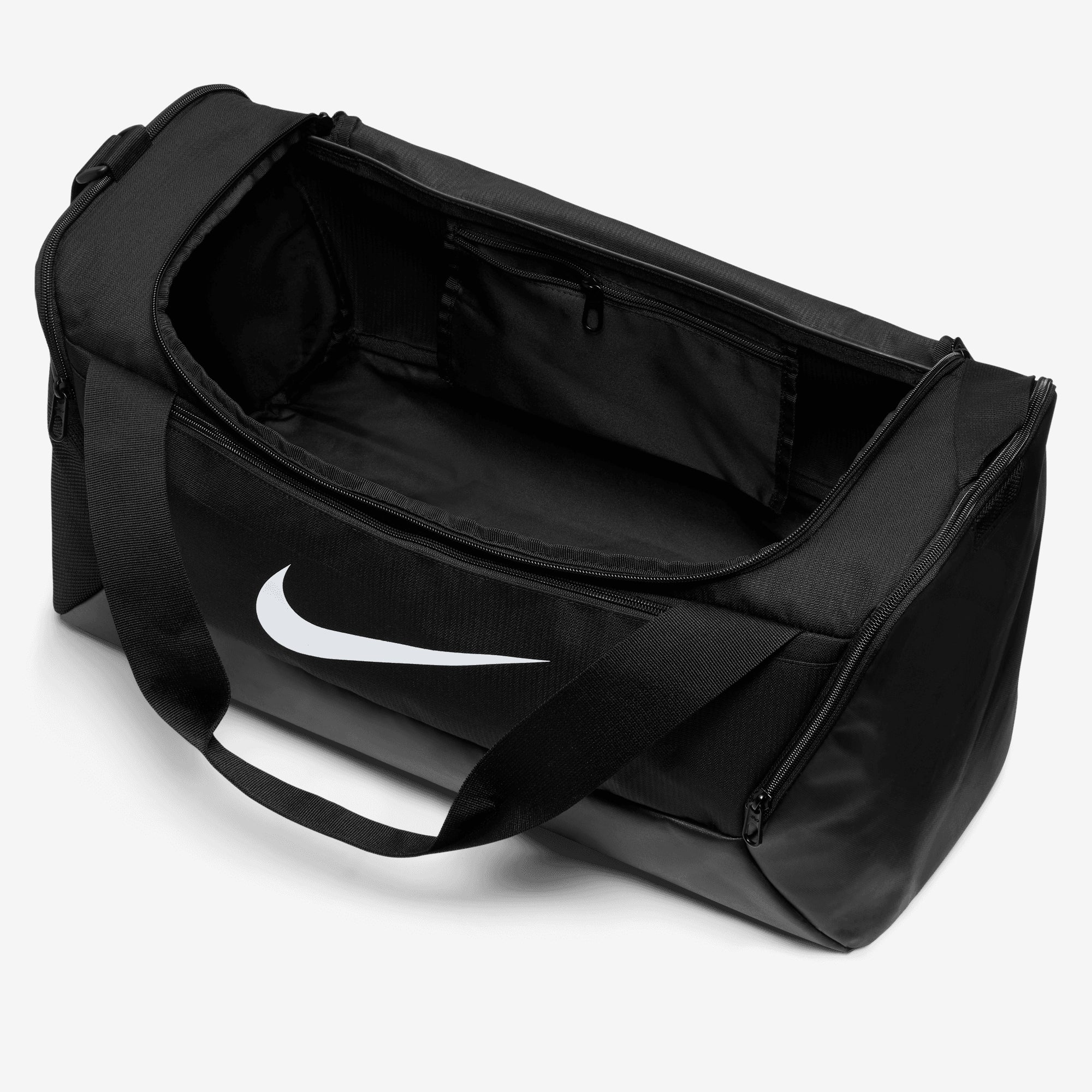 Nike Brasilia Training Duffel Bag (Small, 41L) - Black/Black/White