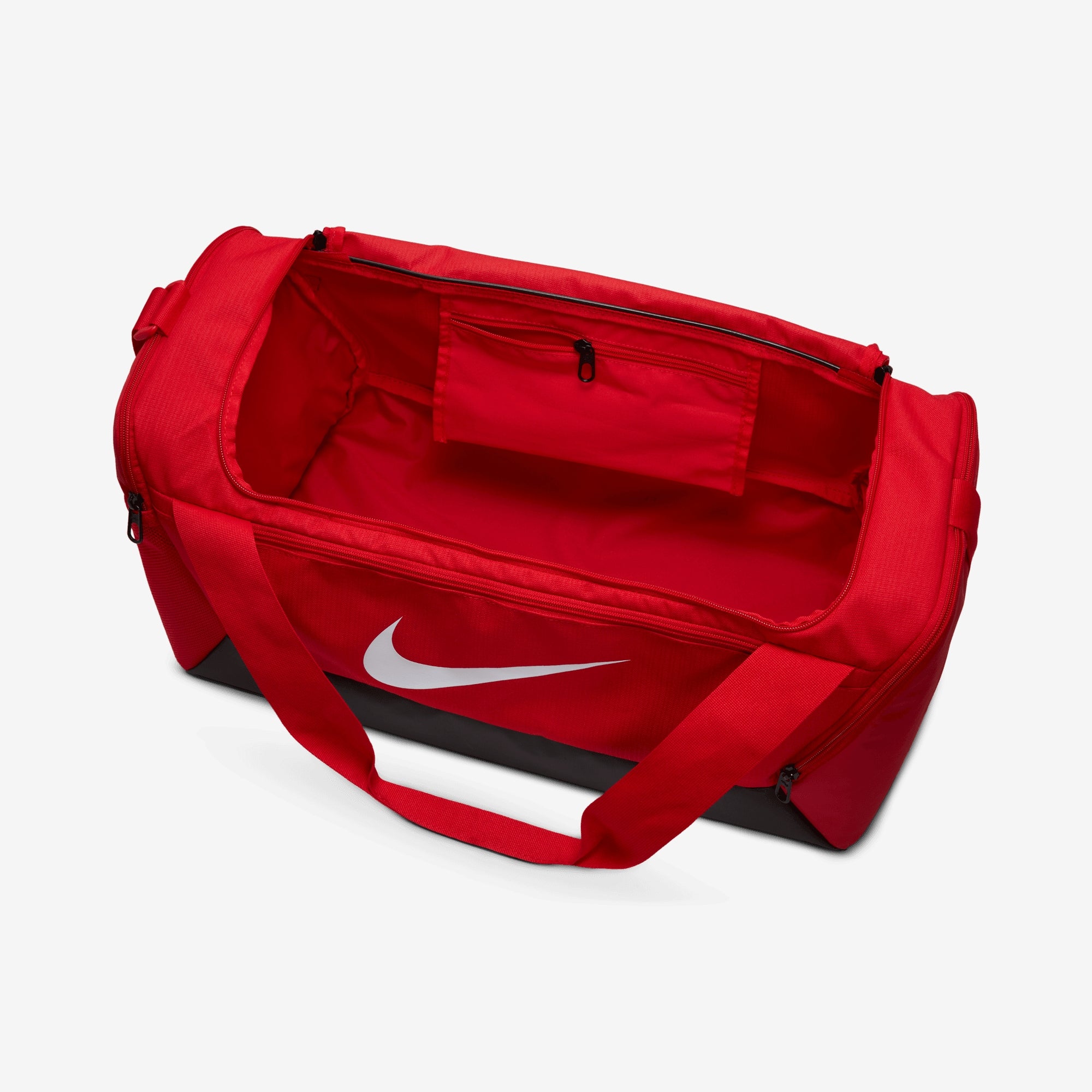 Nike Brasilia Training Duffel Bag (Small, 41L) - University Red/Black/White