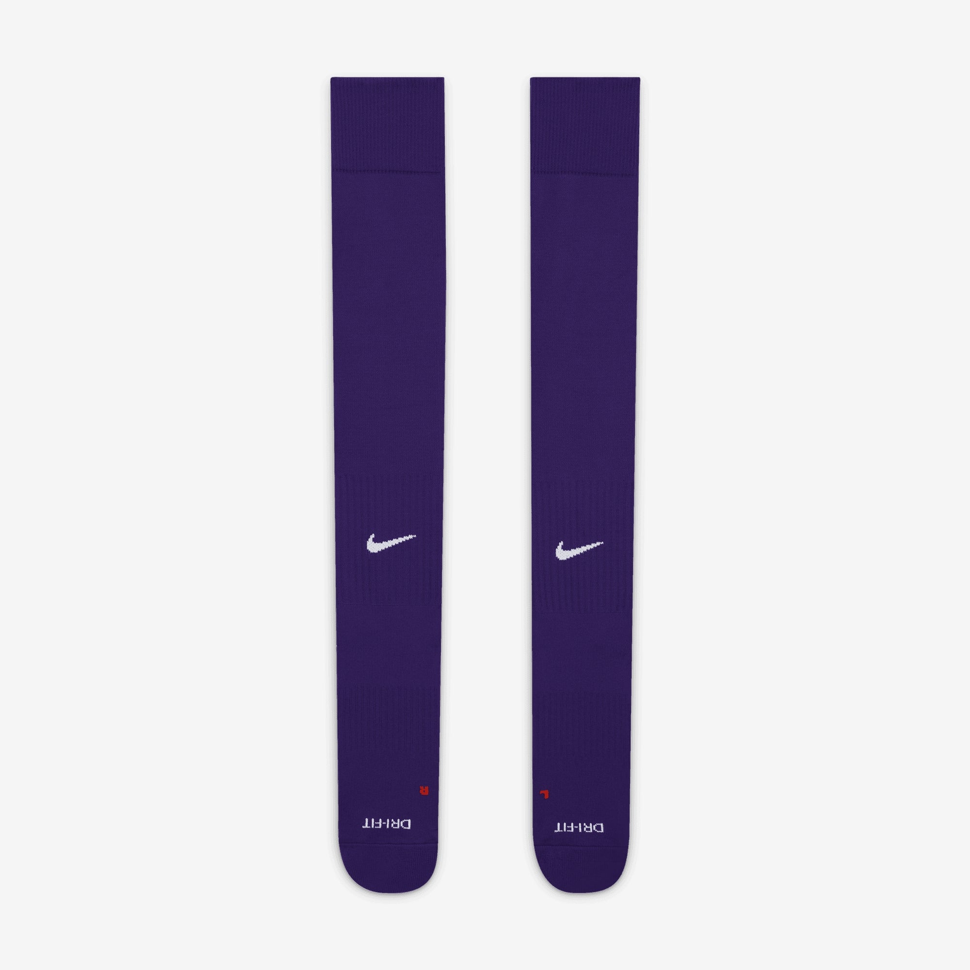 Nike Classic 2 Cushioned Over-the-Calf Socks - Court Purple/White