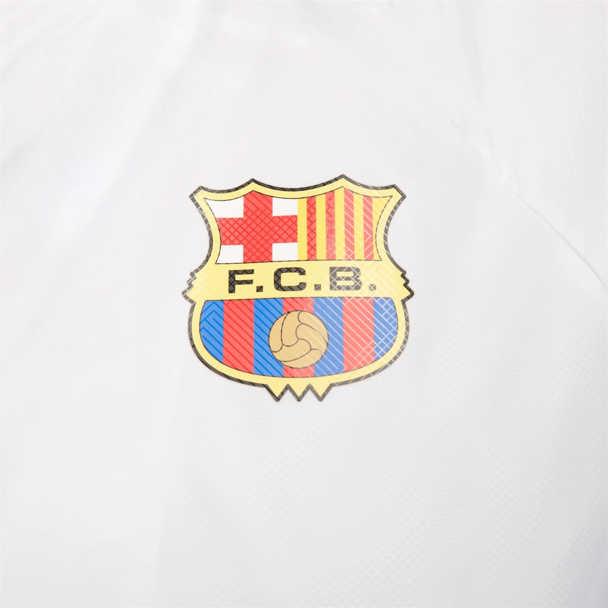 Nike FC Barcelona AWF Men's Soccer Jacket - White/Royal Blue/University Red/Royal Blue