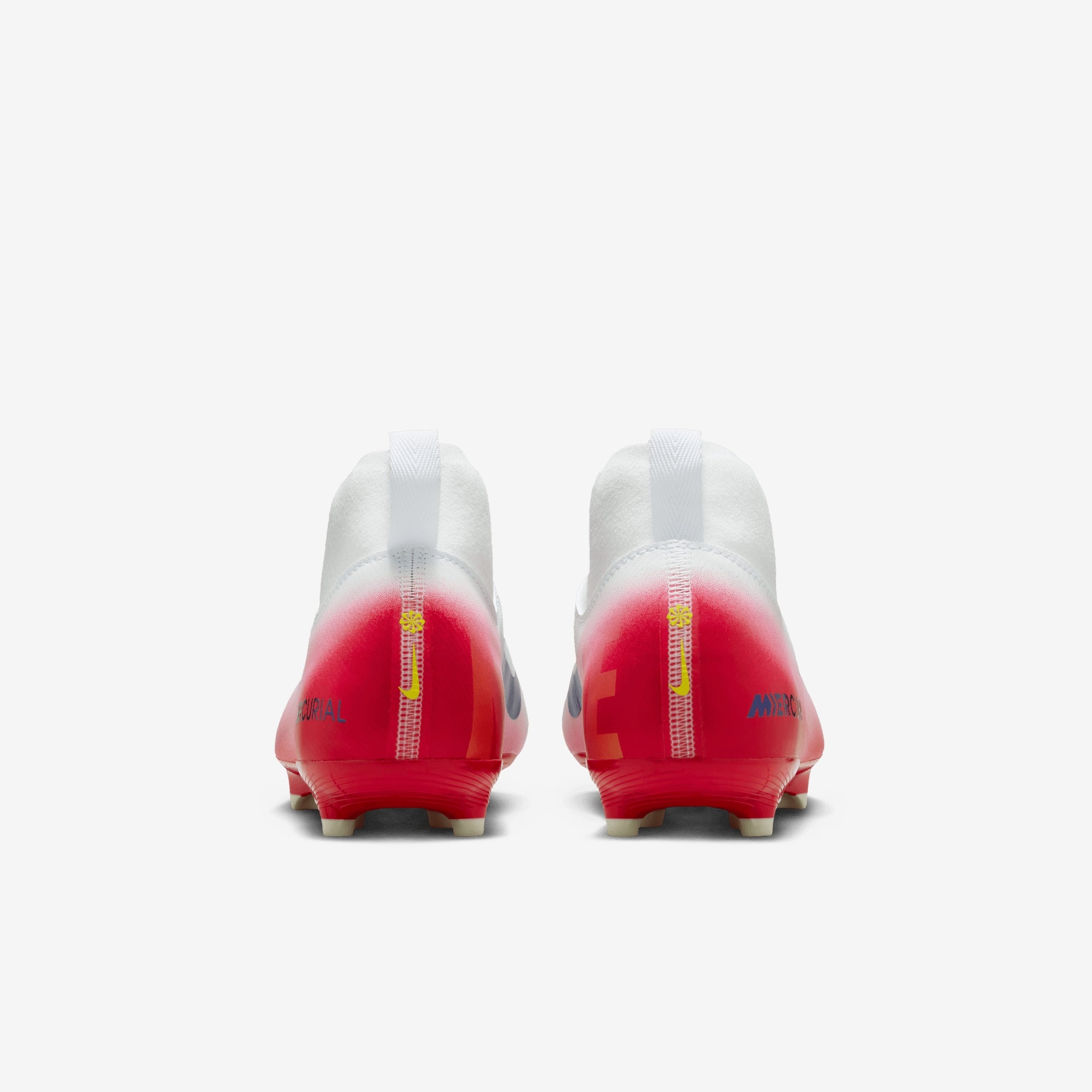Nike Jr. Mercurial Superfly 10 Academy LV8 Big Kids' Multi-Ground High-Top Soccer Cleats - University Red/Dark Obsidian