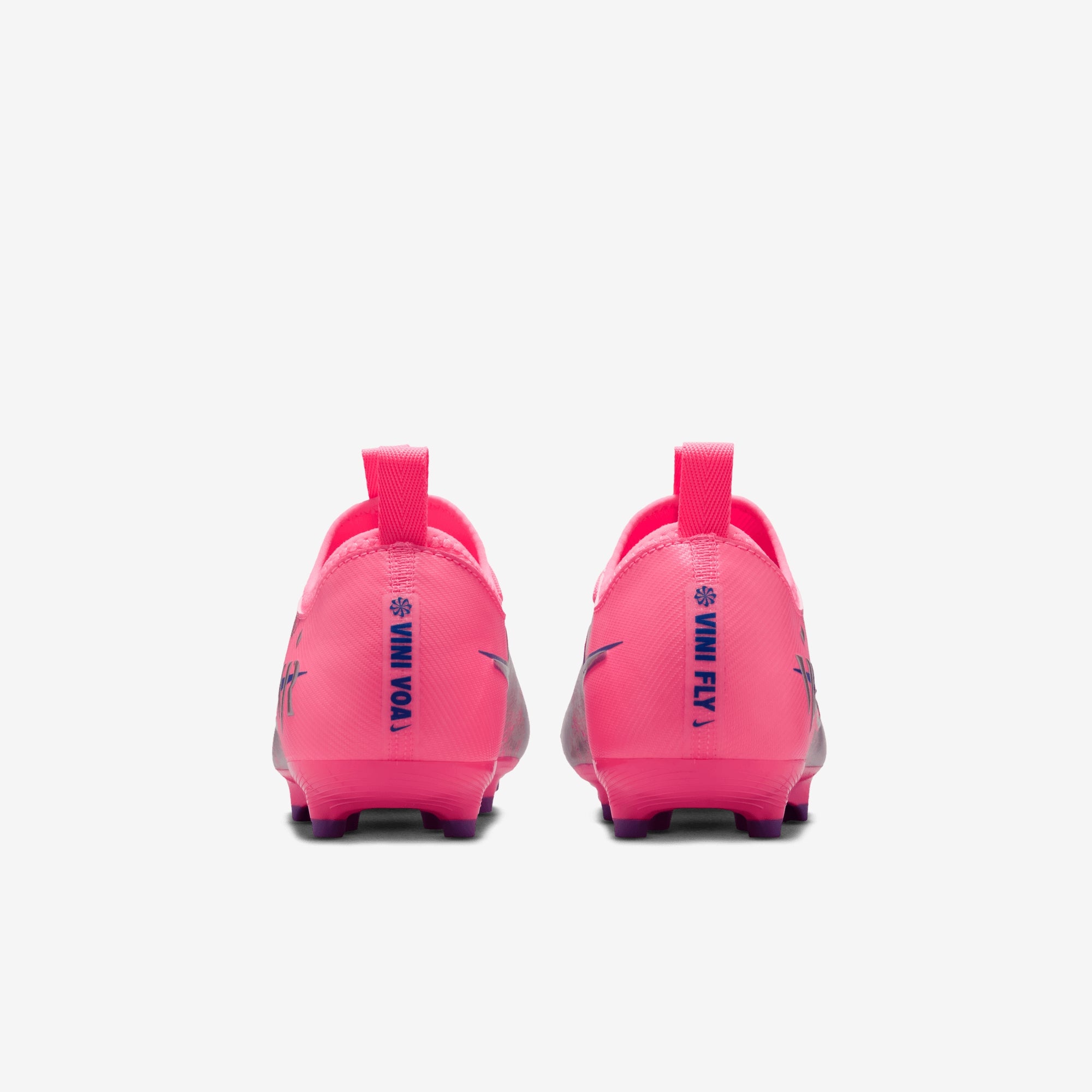Nike Jr. Mercurial Vapor 16 Academy Vini Jr. Big Kids' Multi-Ground Low-Top Soccer Cleats - Sunset Pulse/Old Royal