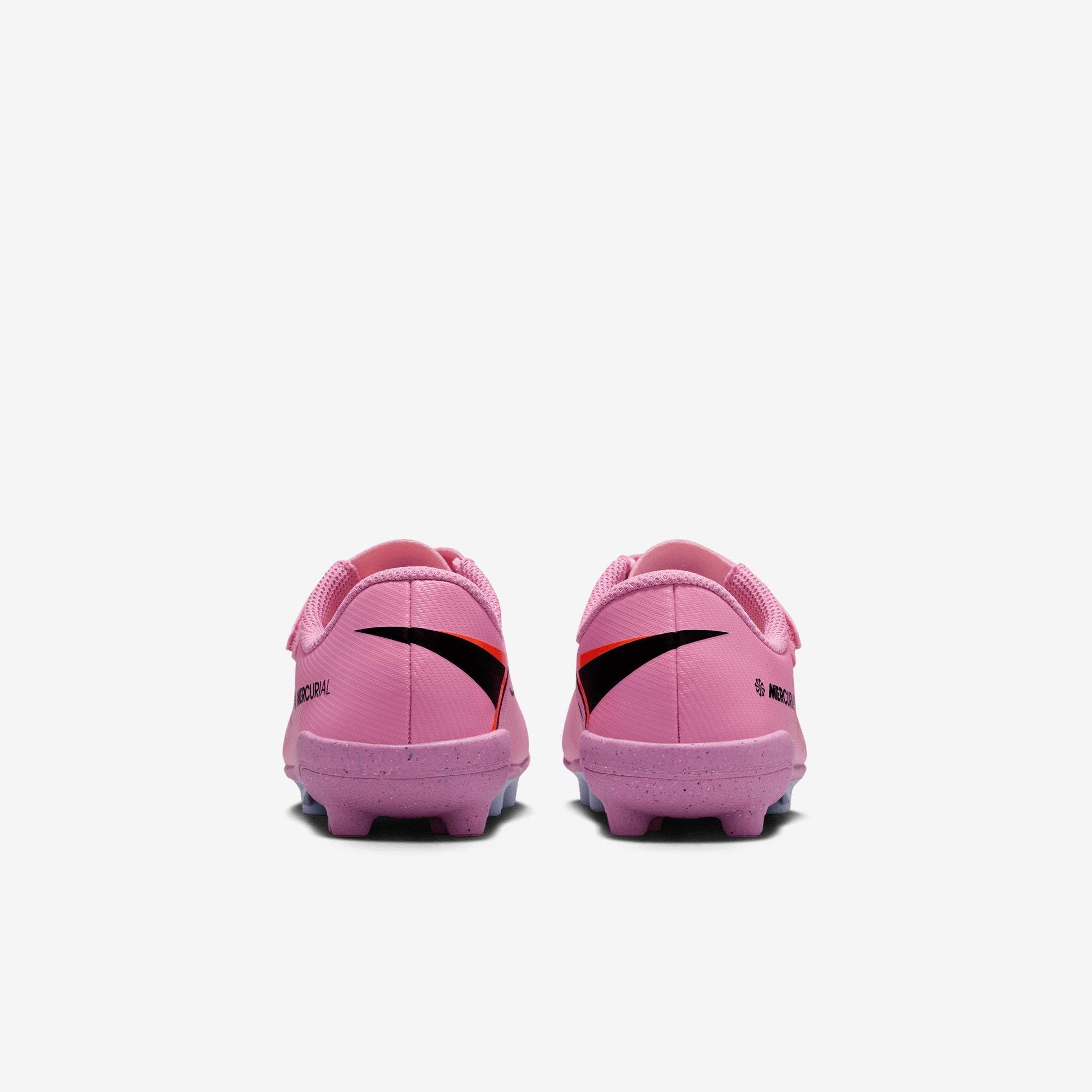 Nike Jr. Mercurial Vapor 16 Club Little Kids' Multi-Ground Low-Top Soccer Cleats - Magic Flamingo/Black-Total Crimson