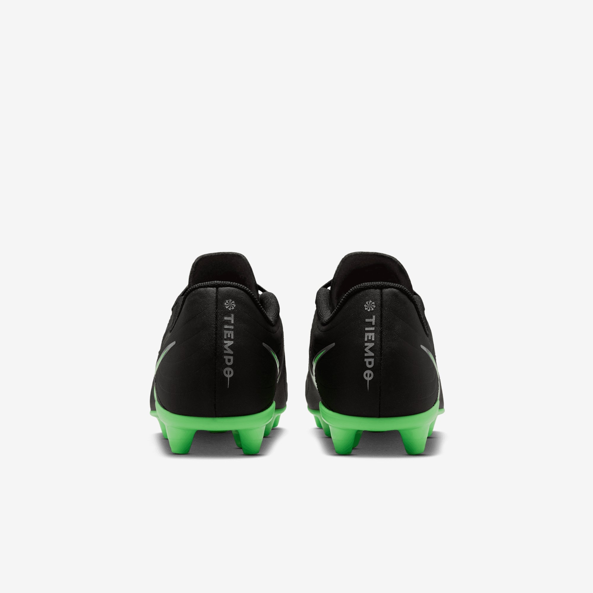 Nike Jr. Tiempo Maestro Club Big Kids' Multi-Ground Low-Top Soccer Cleats - Black/Illusion Green-Black