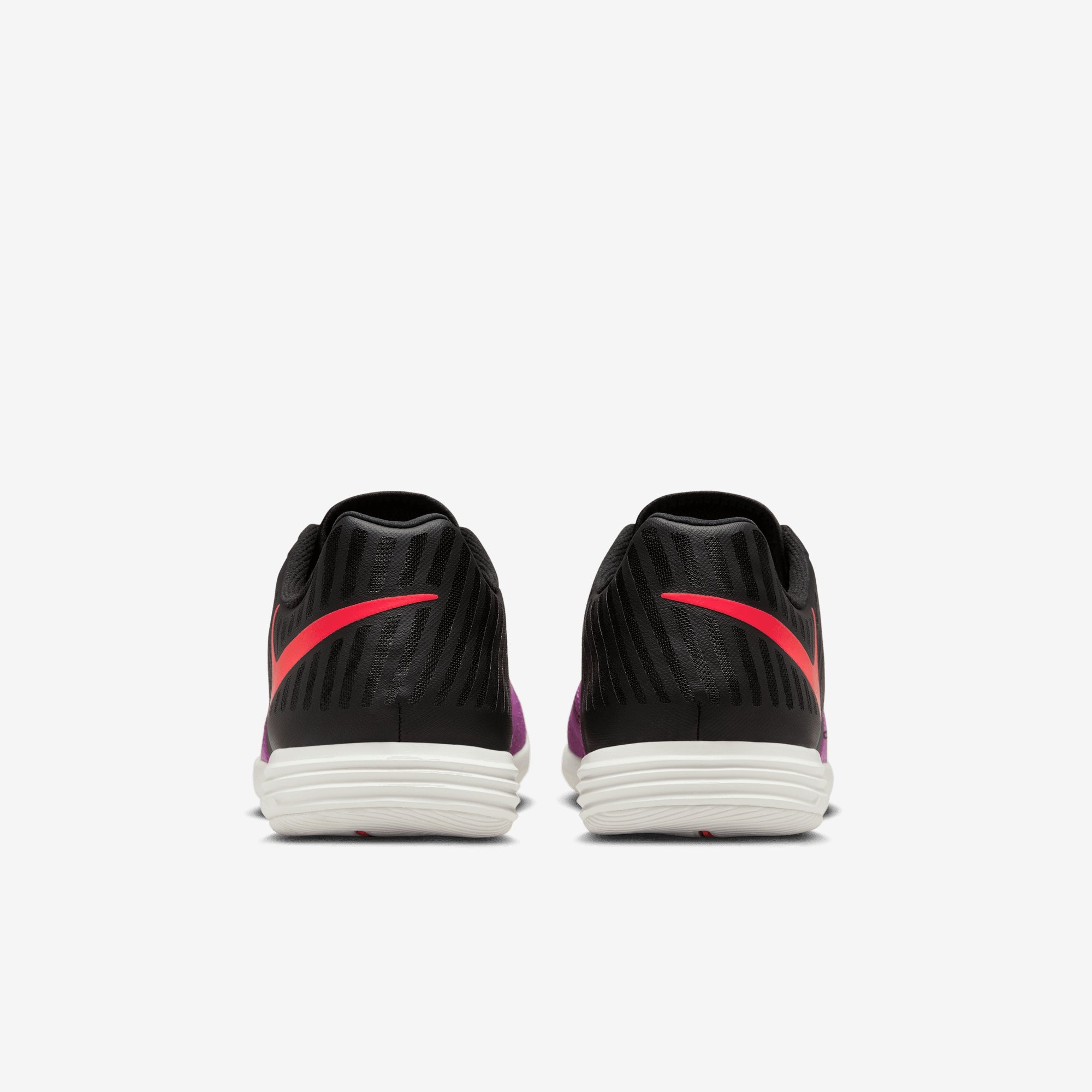 Nike Lunargato II Indoor/Court Low-Top Soccer Shoes - Bold Berry/Bright Crimson