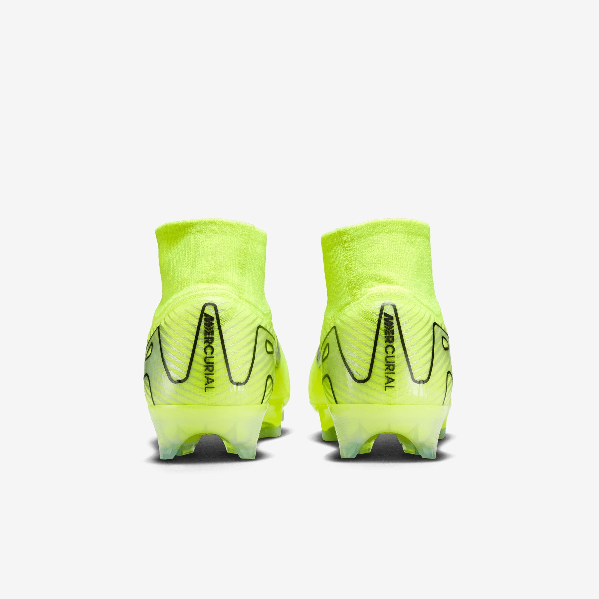 Nike Mercurial Superfly 10 Elite FG High-Top Soccer Cleats - VOLT/BLACK