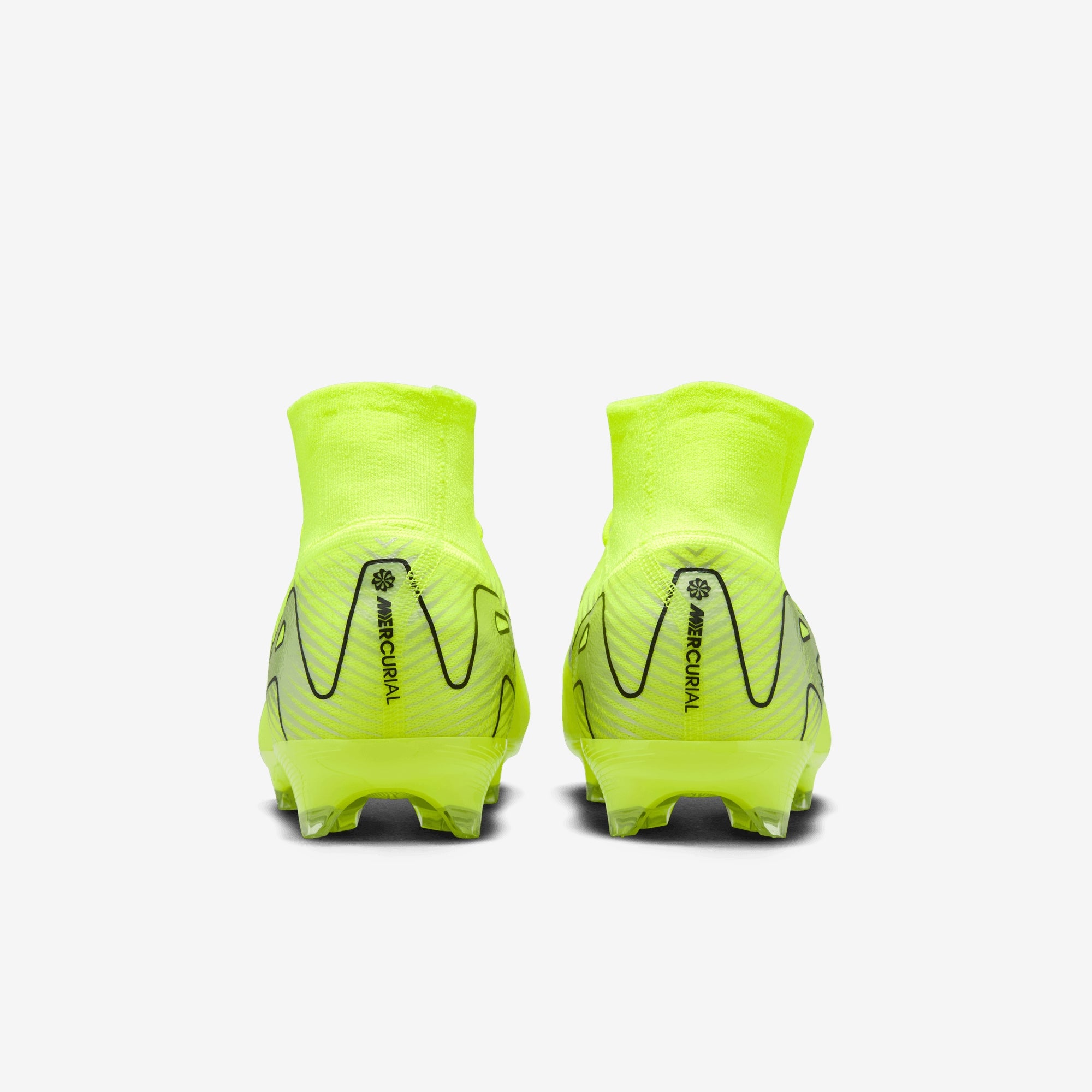 Nike Mercurial Superfly 10 Pro FG High-Top Soccer Cleats - Volt/Black