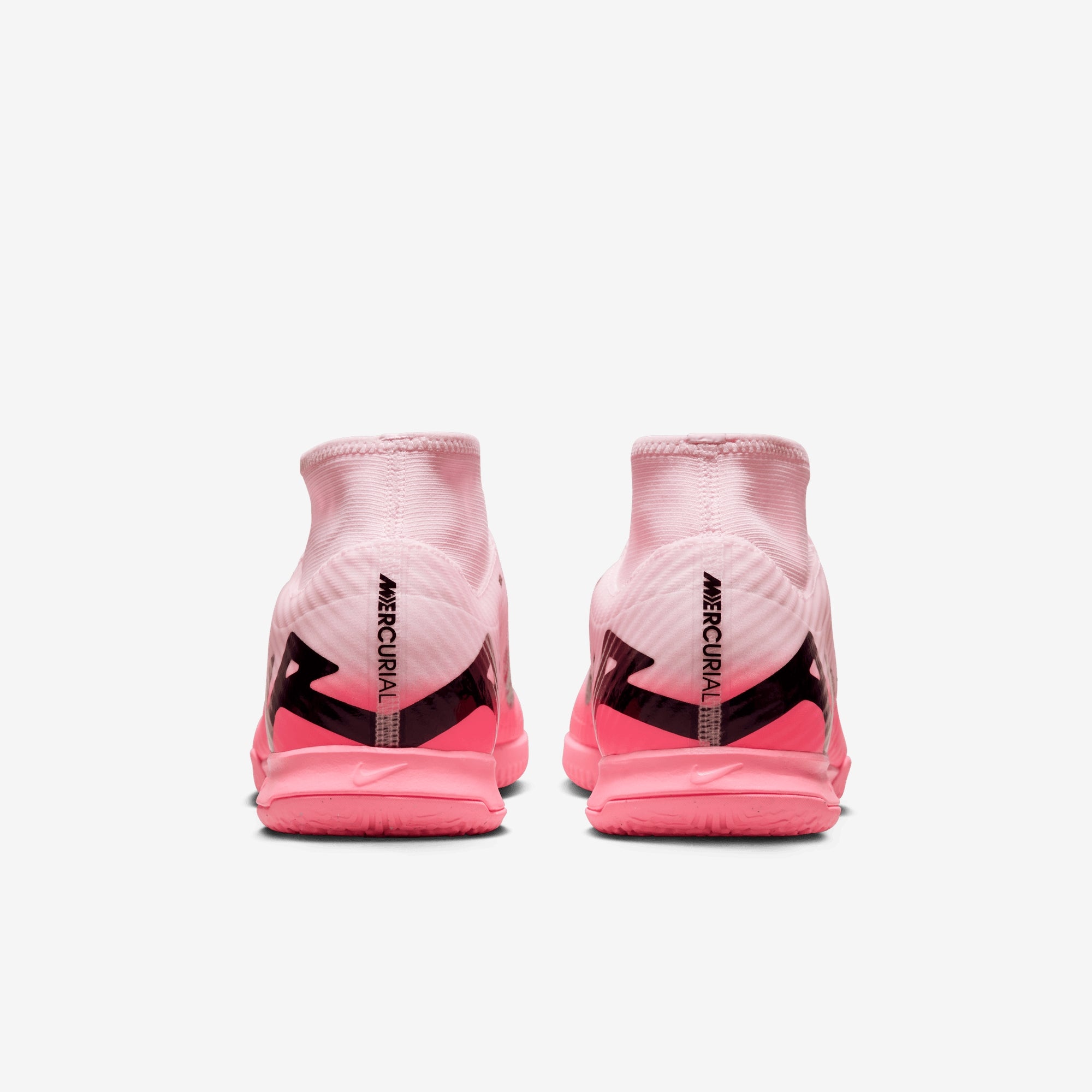 Nike Mercurial Superfly 9 Academy IC High-Top Soccer Shoes - Pink Foam/Black