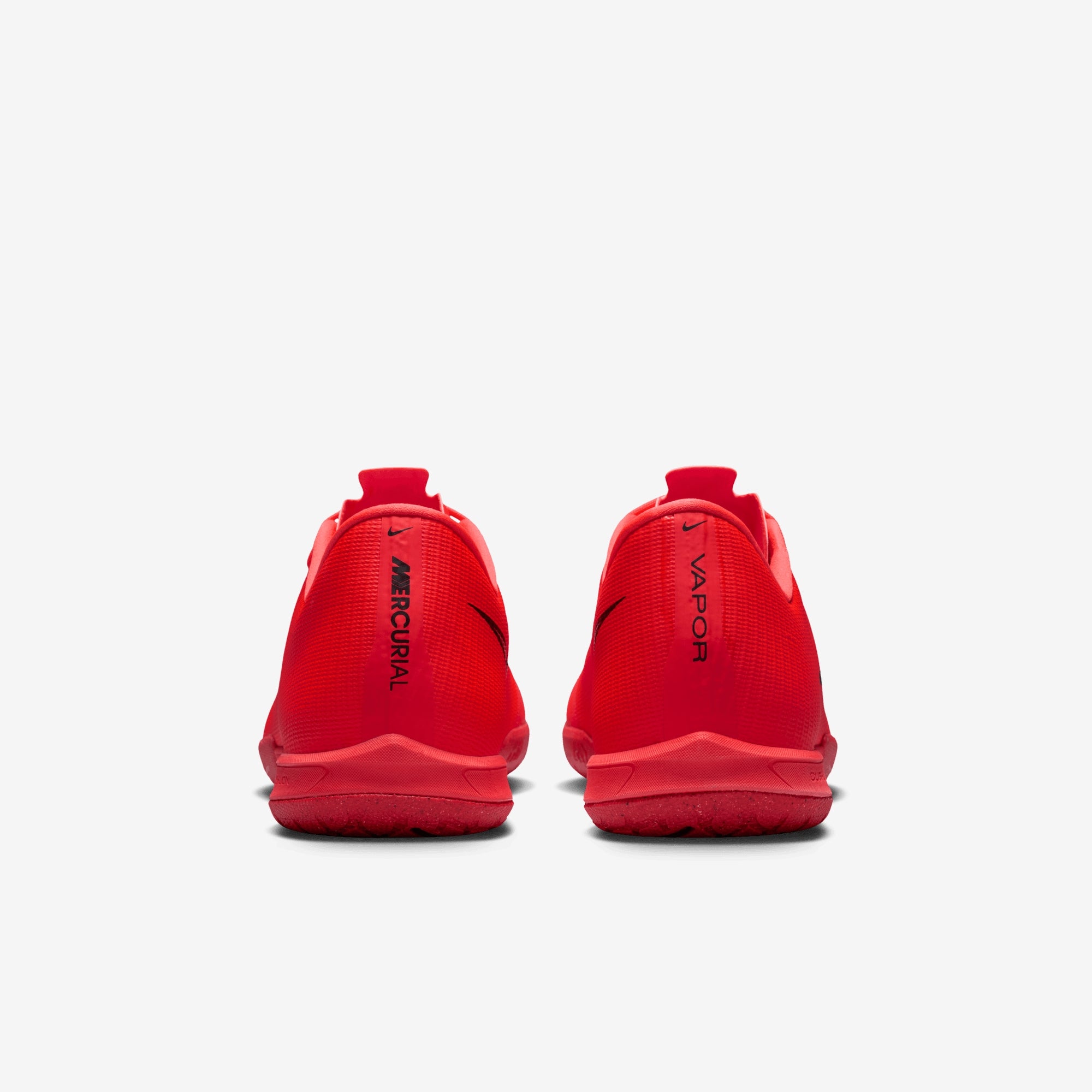 Nike Mercurial Vapor 17 Academy Indoor/Court Low-Top Soccer Shoes - Bright Crimson/Blur