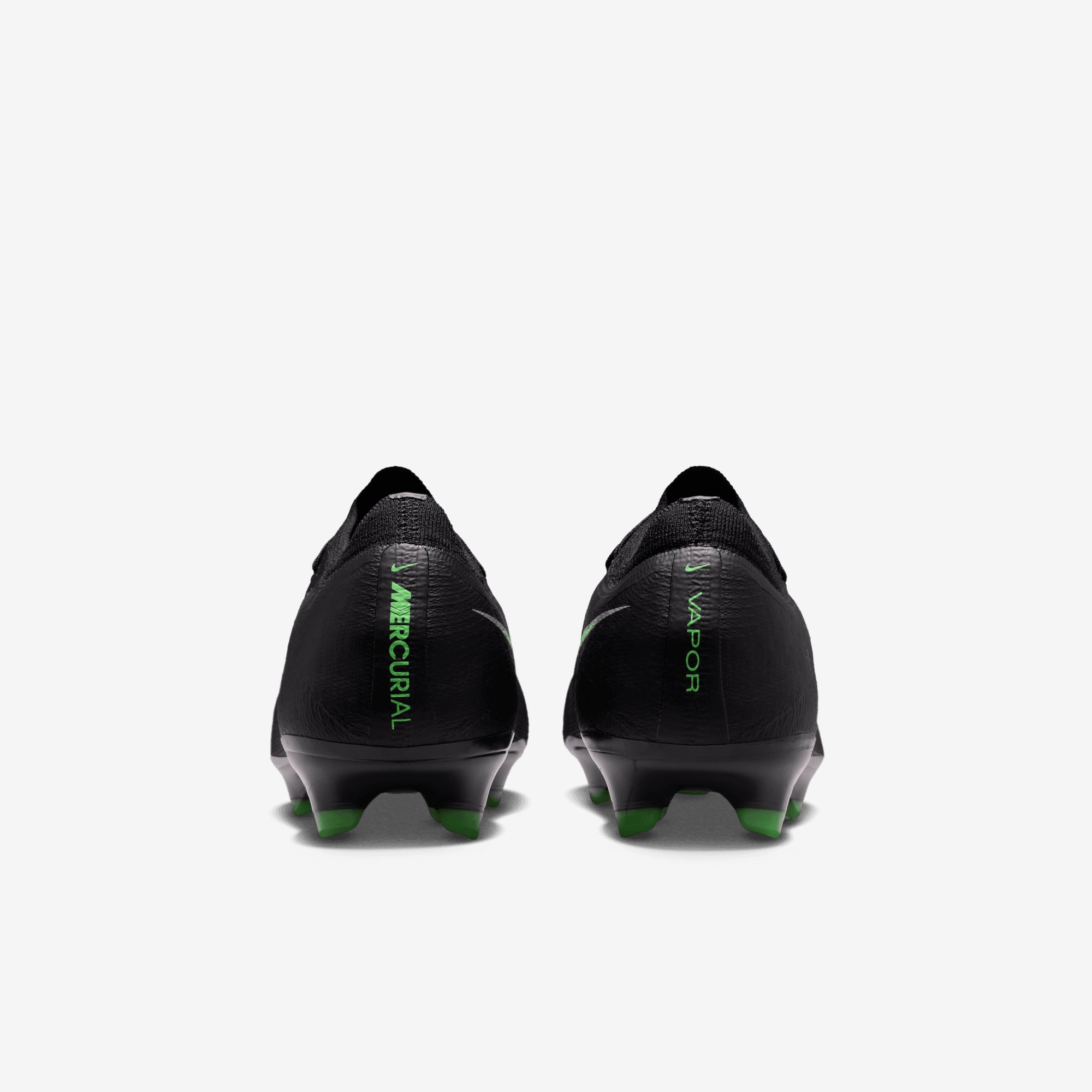 Nike Mercurial Vapor 17 Elite Firm-Ground Low-Top Soccer Cleats - Black/Illusion Green-Black