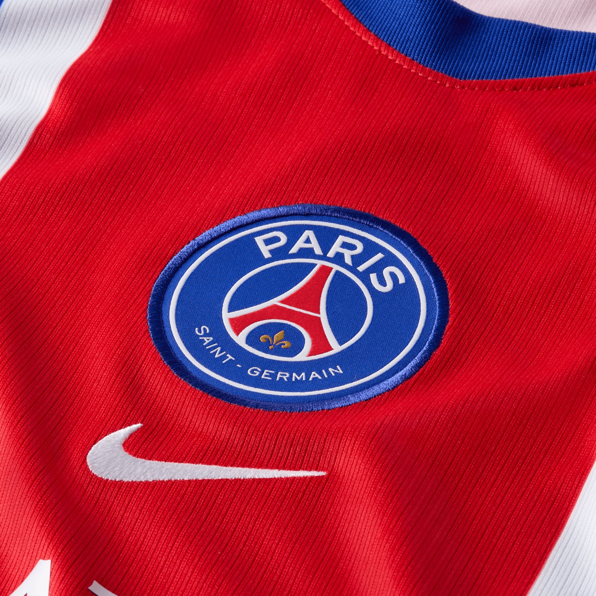 Nike Paris Saint-Germain 2026/27 Stadium Home Men's Dri-FIT Soccer Repica Jersey - Old Royal/White/University Red/White