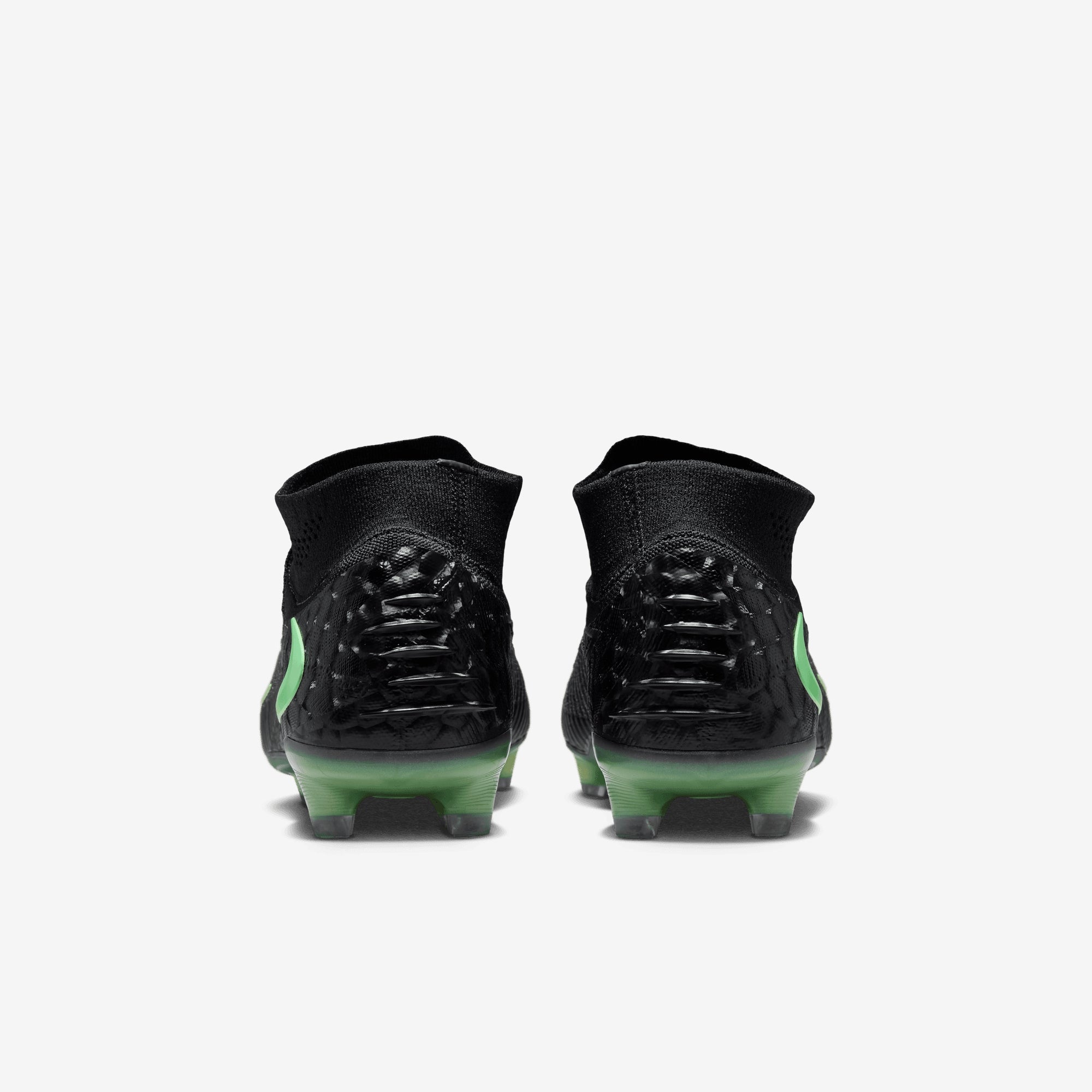 Nike Phantom 6 High Elite Firm-Ground Soccer Cleats - Black/Illusion Green-Black