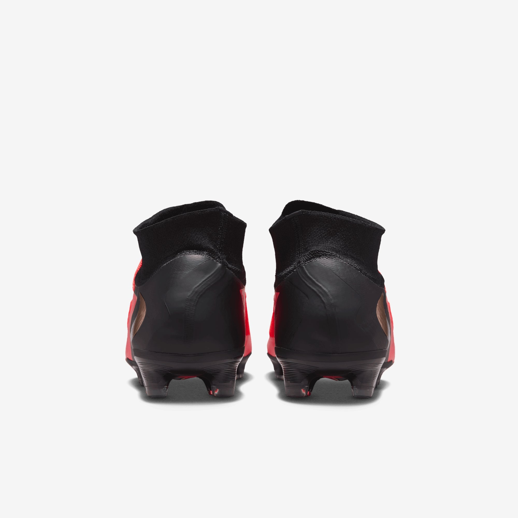 Nike Phantom 6 High Pro Firm-Ground Soccer Cleats - Bright Crimson/Blur-Black