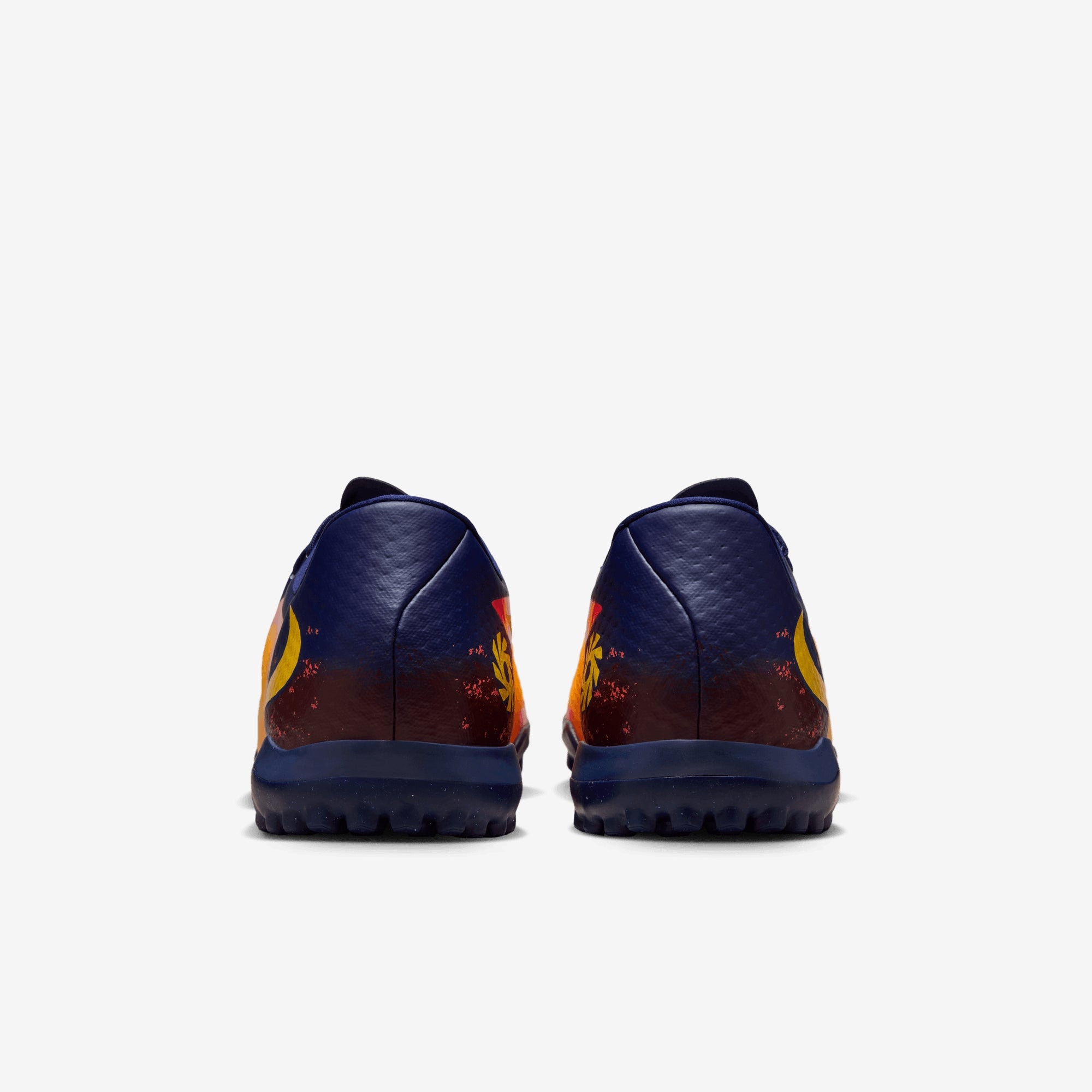 Nike Phantom 6 Low Academy "Erling Haaland" Turf Soccer Shoes - Laser Orange/Lemon Venom-Blue Void
