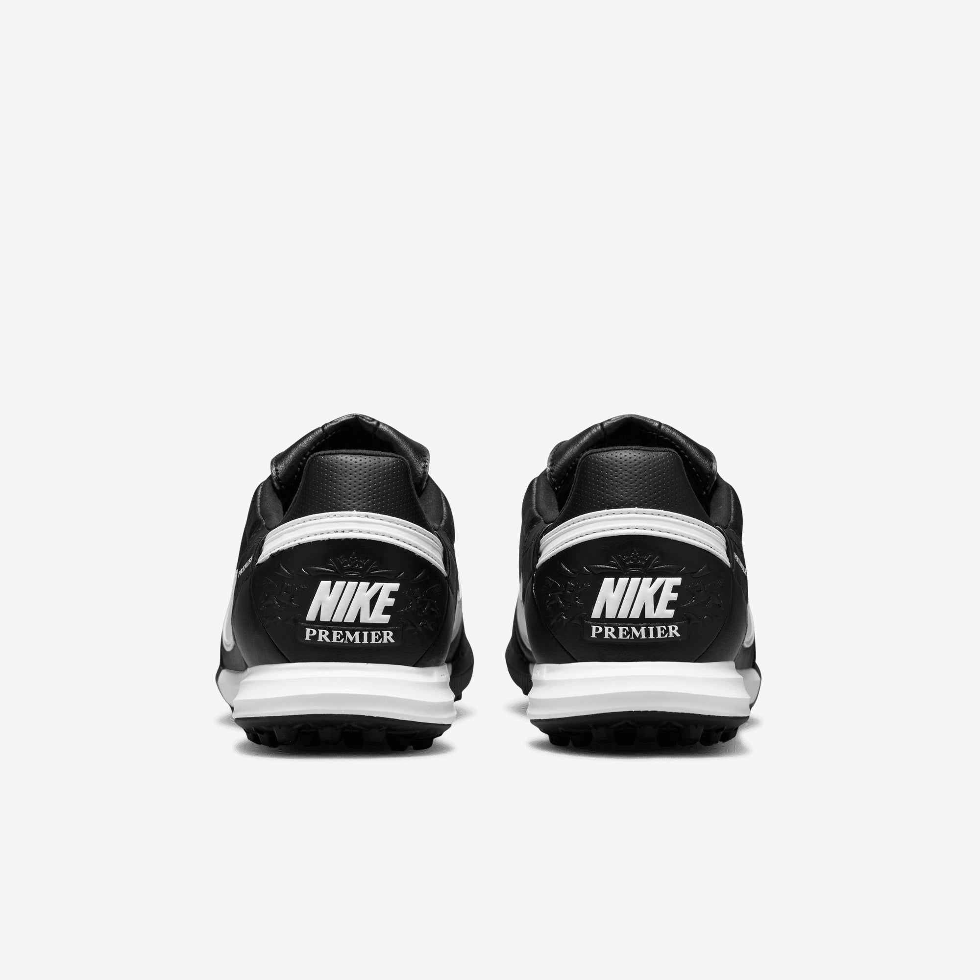 Nike Premier 3 TF Low-Top Soccer Shoes - Black/White