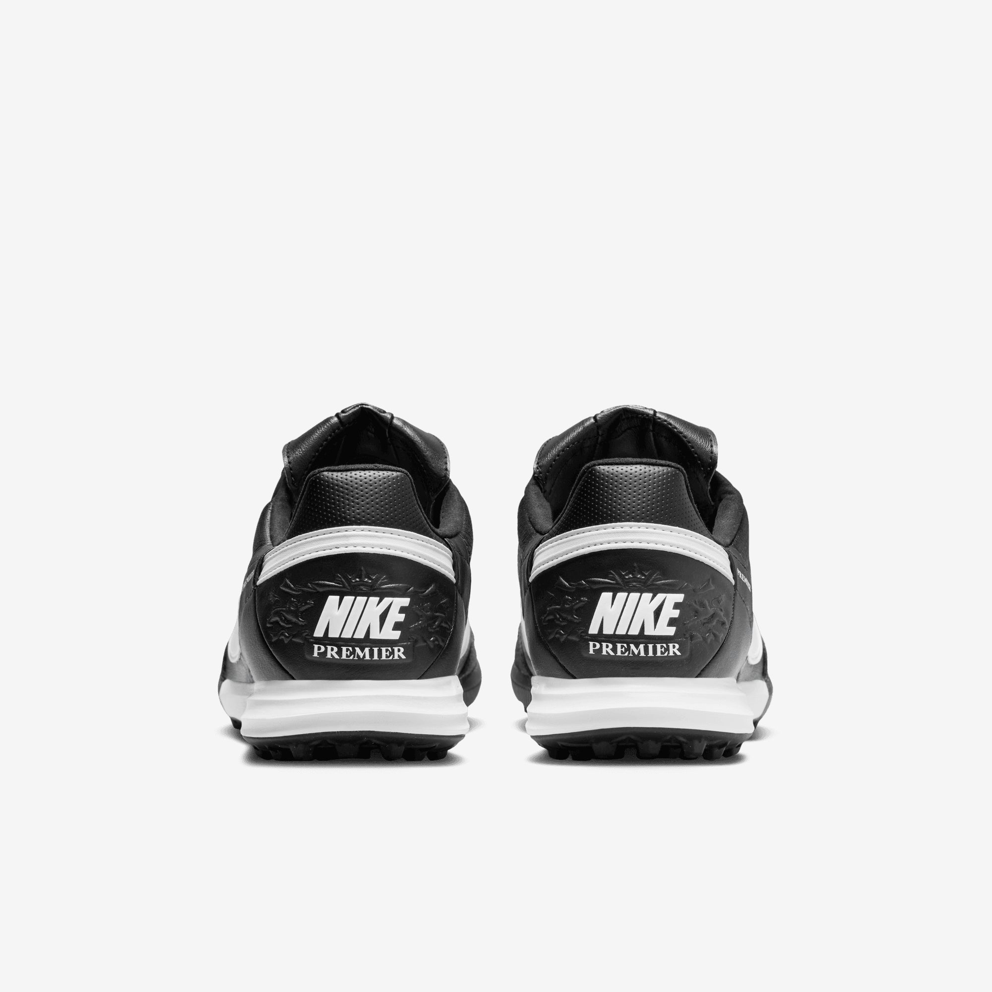 Nike Premier 3 TF Low-Top Soccer Shoes - Black/White