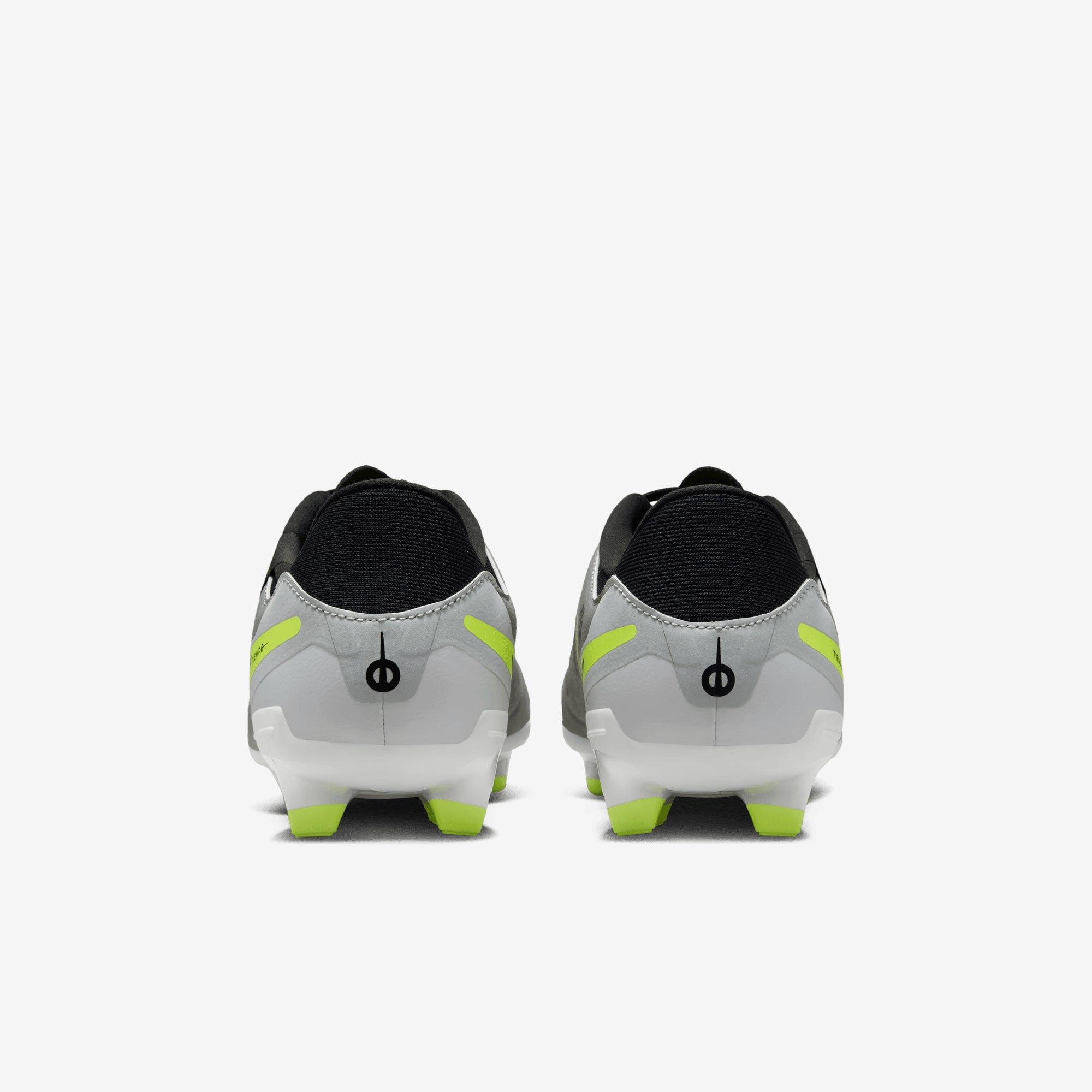 Nike Tiempo Legend 10 Academy Multi-Ground Low-Top Soccer Cleats - Metallic Silver/Black-Volt