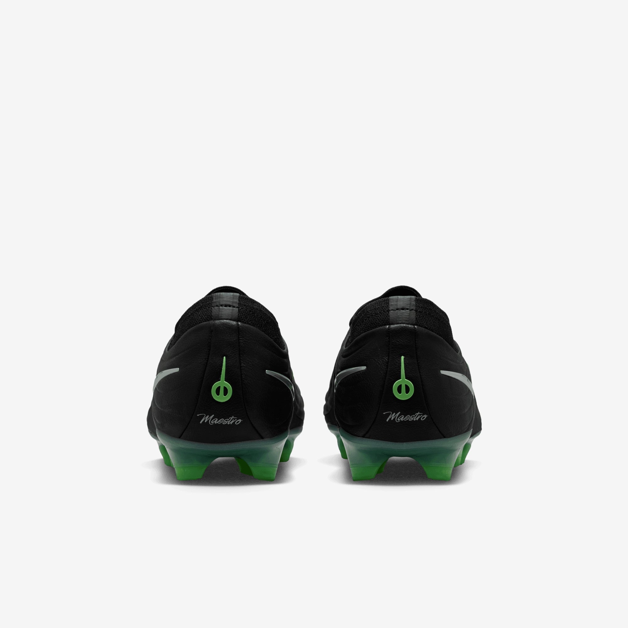 Nike Tiempo Maestro Elite Firm-Ground Low-Top Soccer Cleats - Black/Illusion Green-Black
