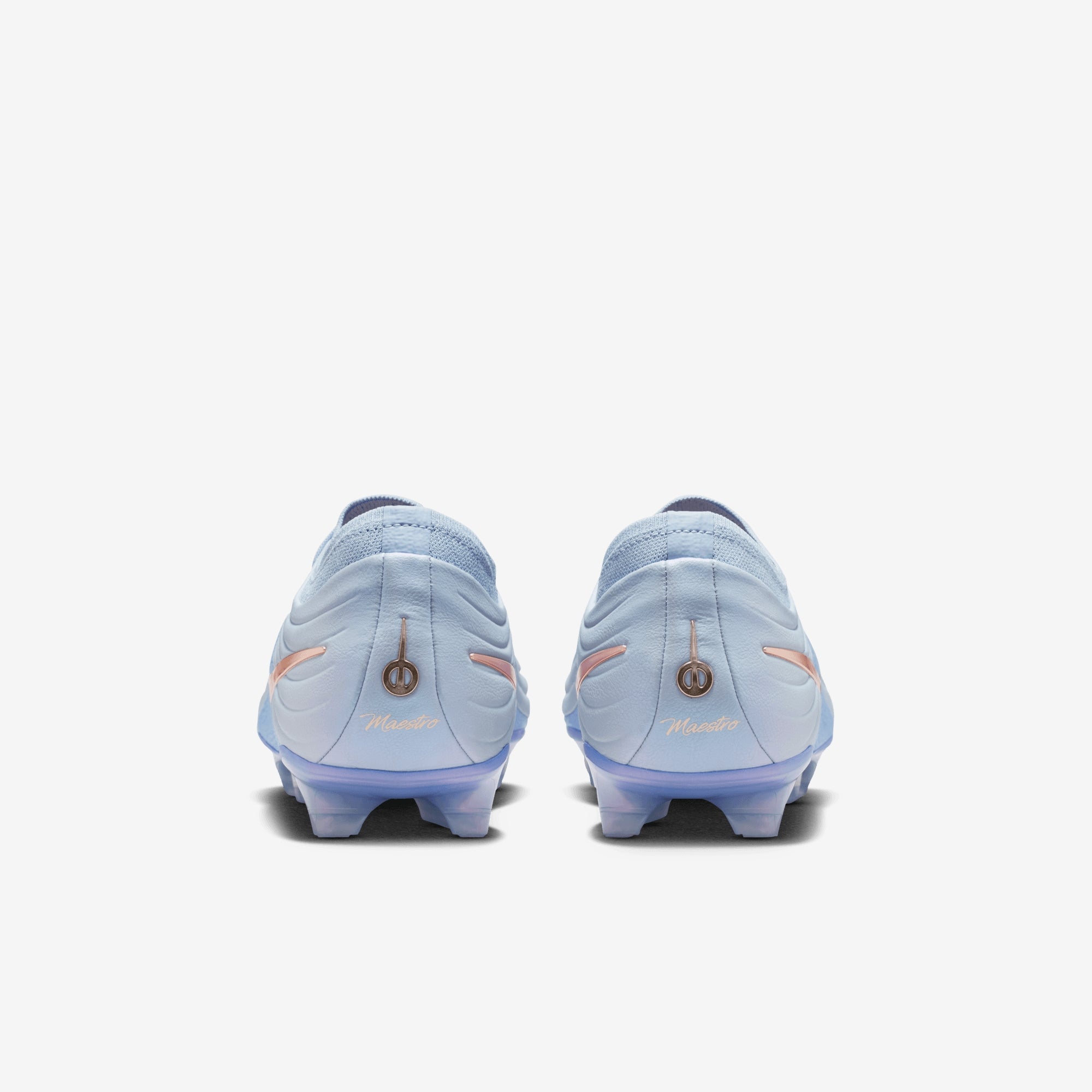 Nike Tiempo Maestro Elite LV8 Firm-Ground Low-Top Soccer Cleats - Ghost/Crimson Tint-Royal Pulse