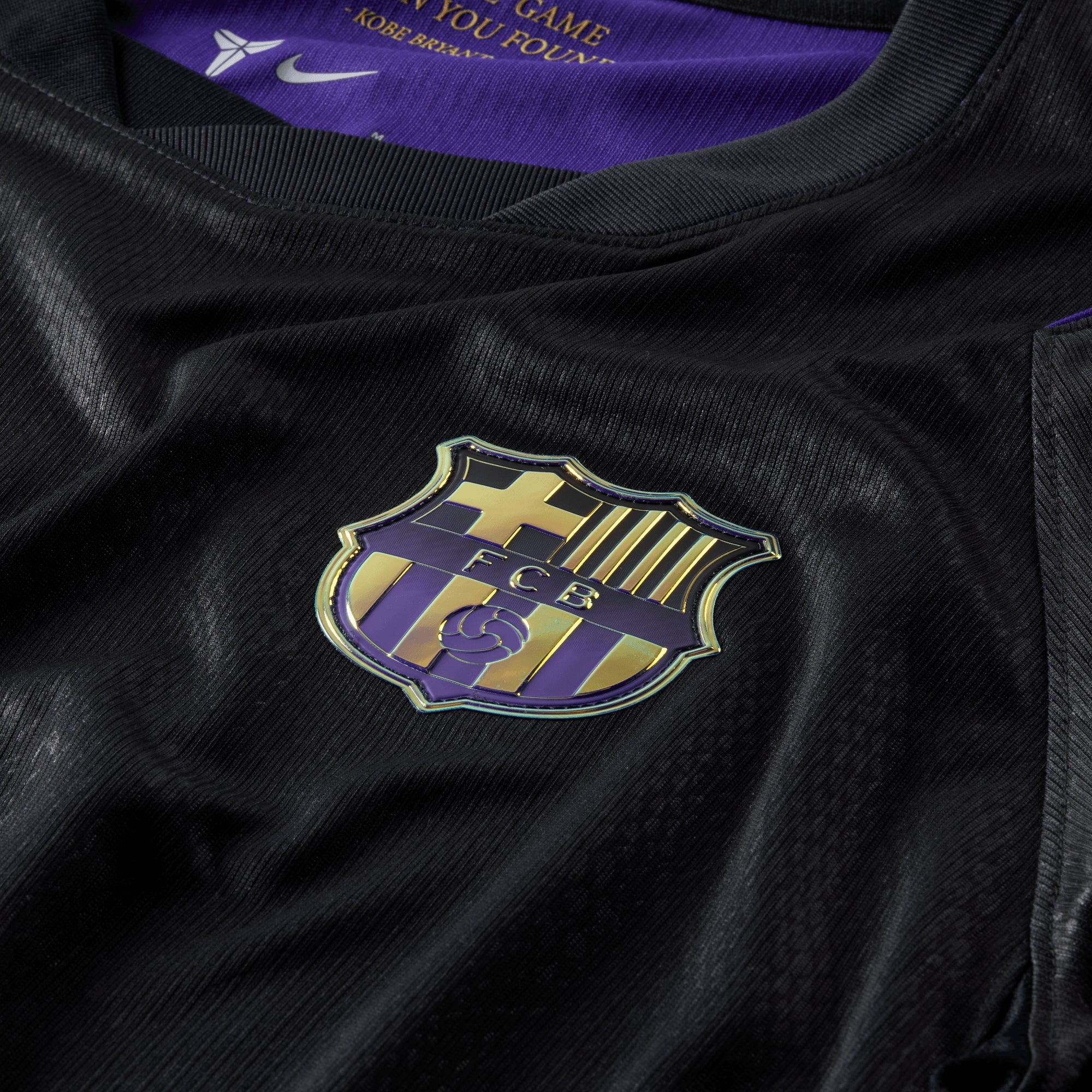 Nike x Kobe Bryant FC Barcelona 2026/27 Stadium Away Men's Dri-FIT Soccer Replica Jersey - Field Purple/Field Purple/Metallic Gold