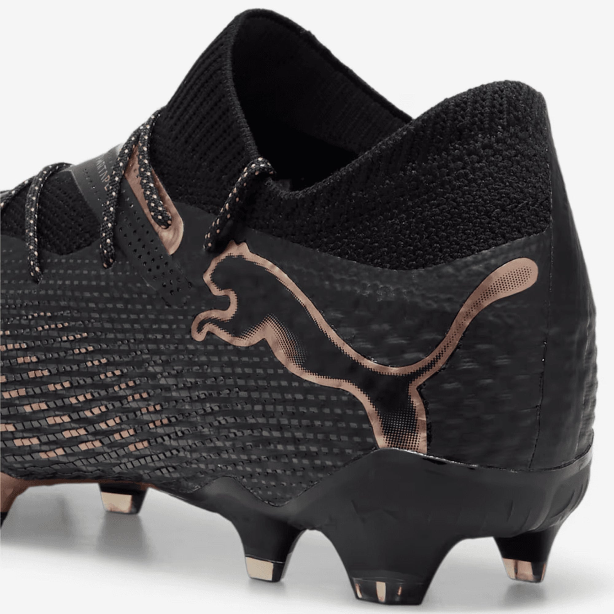 PUMA FUTURE 7 ULTIMATE Firm/Artificial-Ground Low-Top Soccer Cleats - PUMA Black-Copper Rose