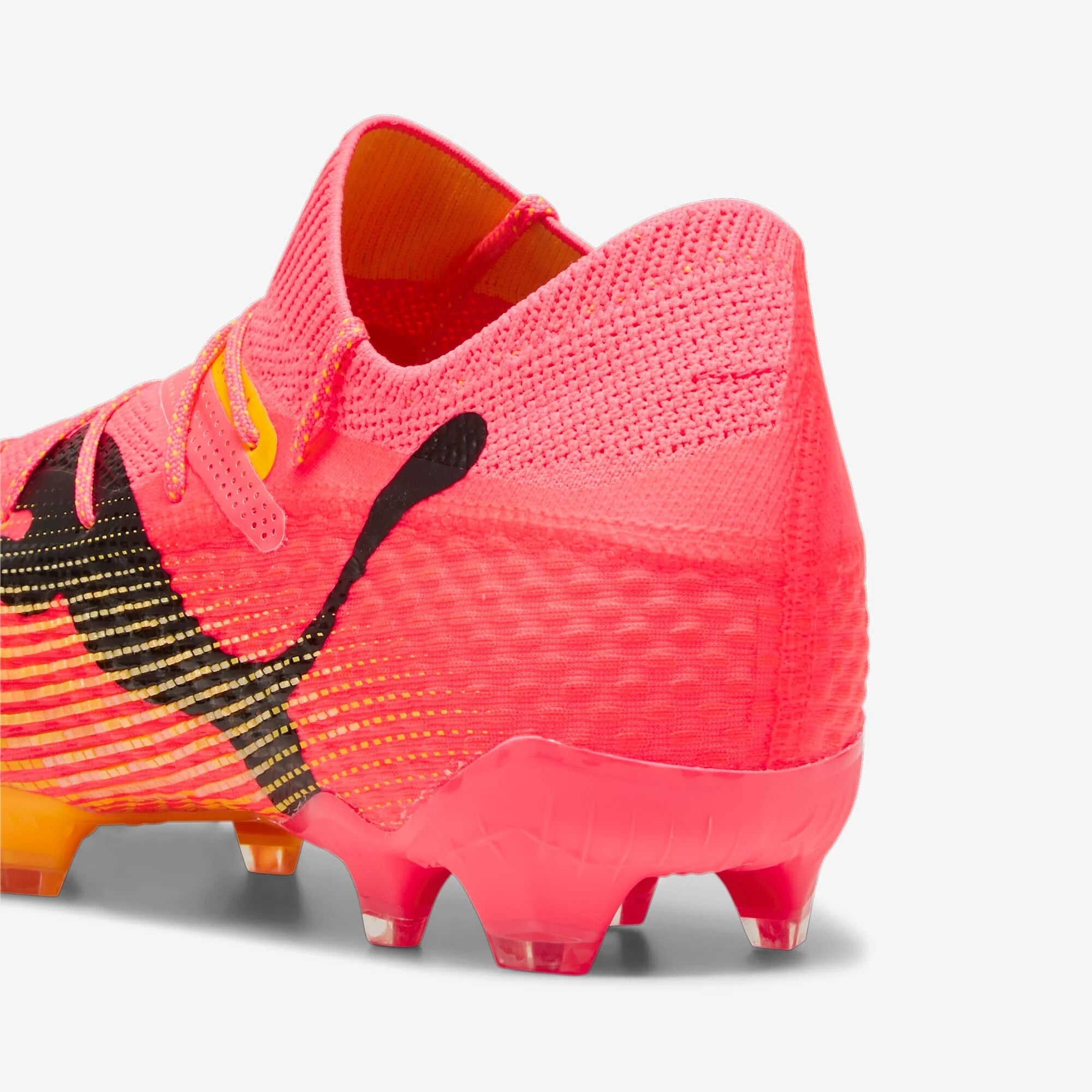 PUMA FUTURE 7 ULTIMATE Firm/Artificial-Ground Low-Top Soccer Cleats - PUMA Black-Sun Stream