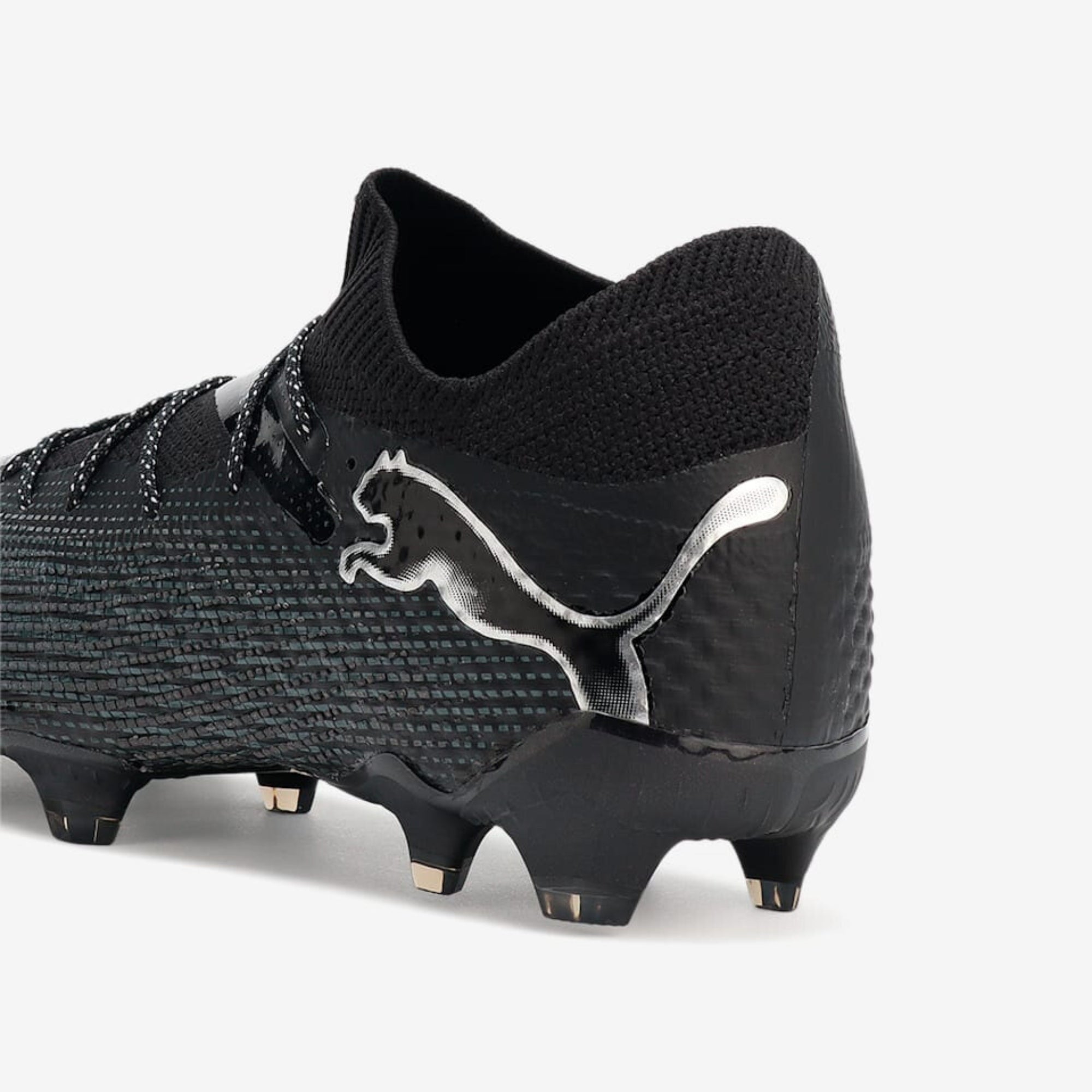 PUMA FUTURE 7 ULTIMATE Firm/Artificial-Ground Low-Top Soccer Cleats - PUMA Black-Silver